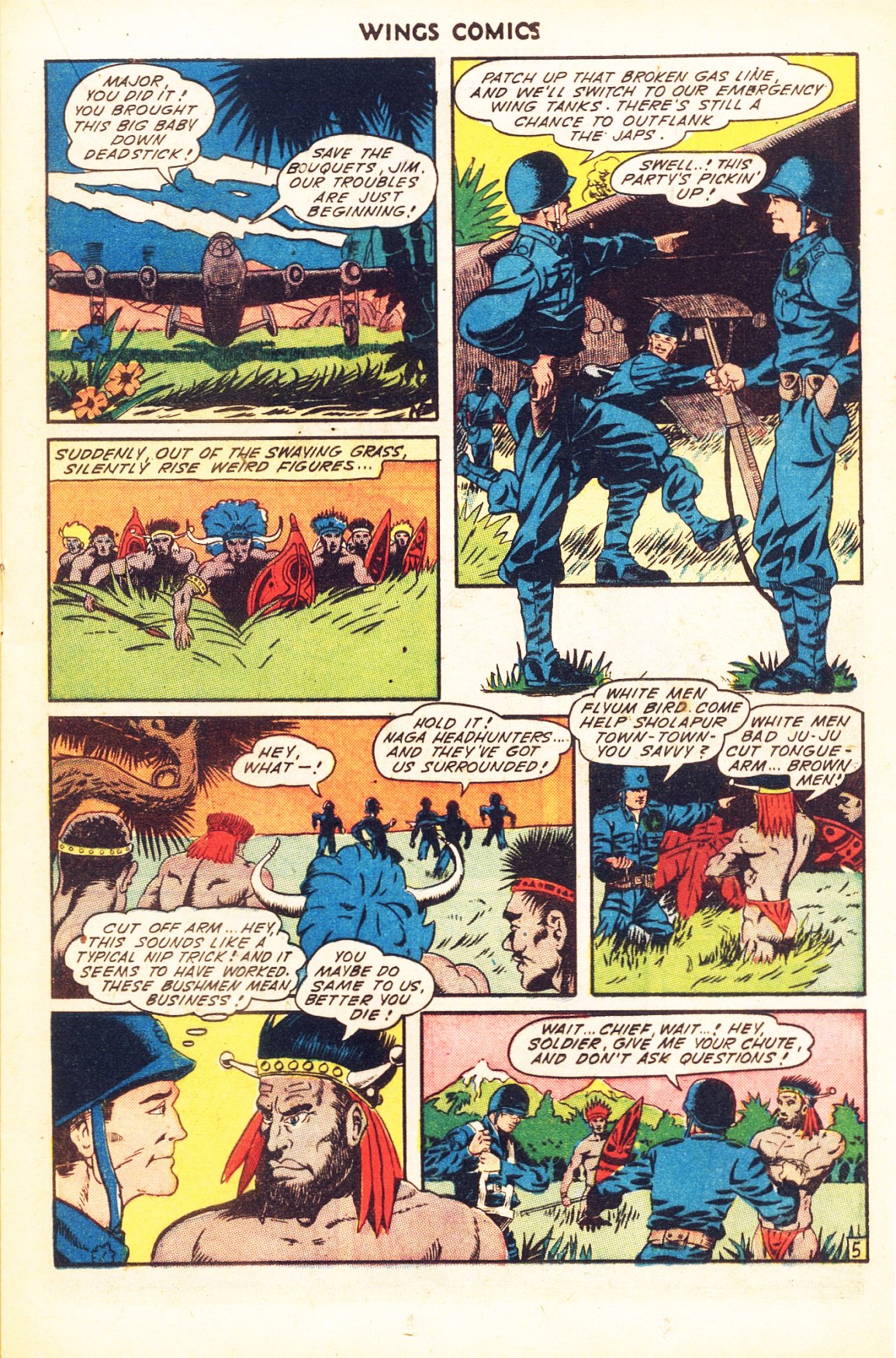 Read online Wings Comics comic -  Issue #50 - 25