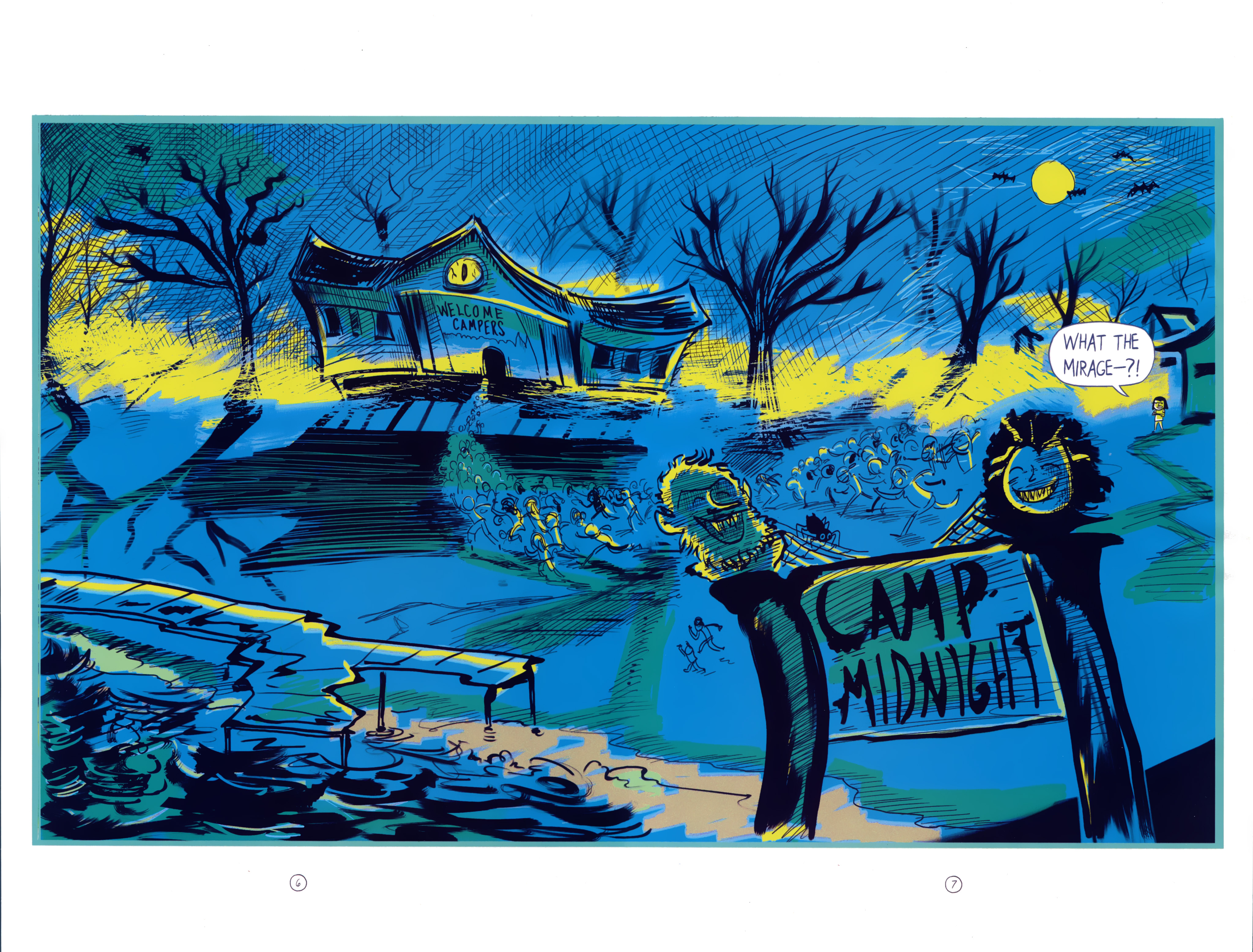 Read online Camp Midnight Free Comic Book Day Special comic -  Issue # Full - 8