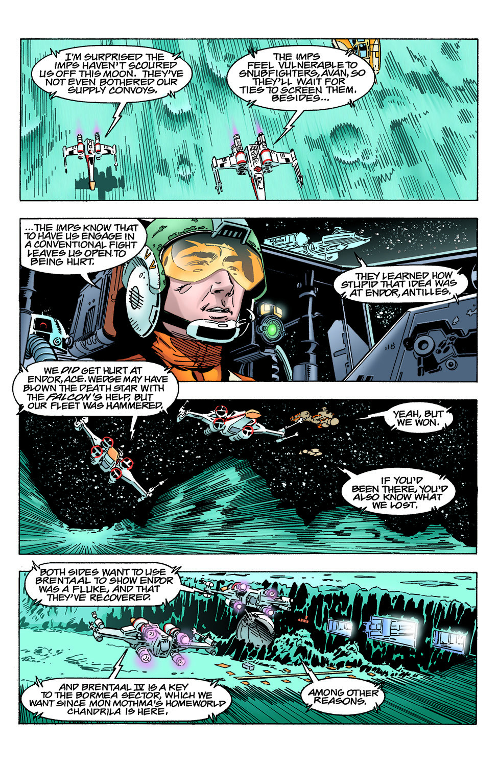 Read online Star Wars: X-Wing Rogue Squadron comic -  Issue #22 - 4