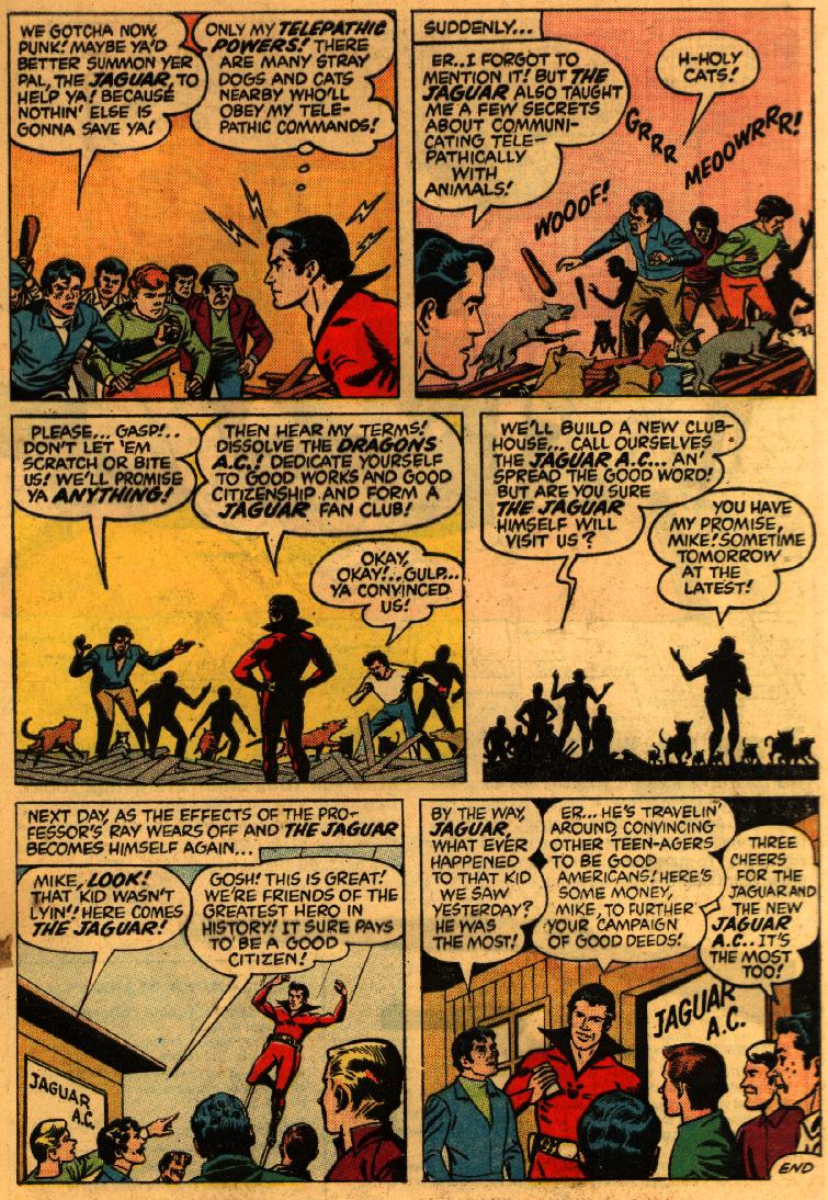 Read online Adventures of the Jaguar comic -  Issue #14 - 33