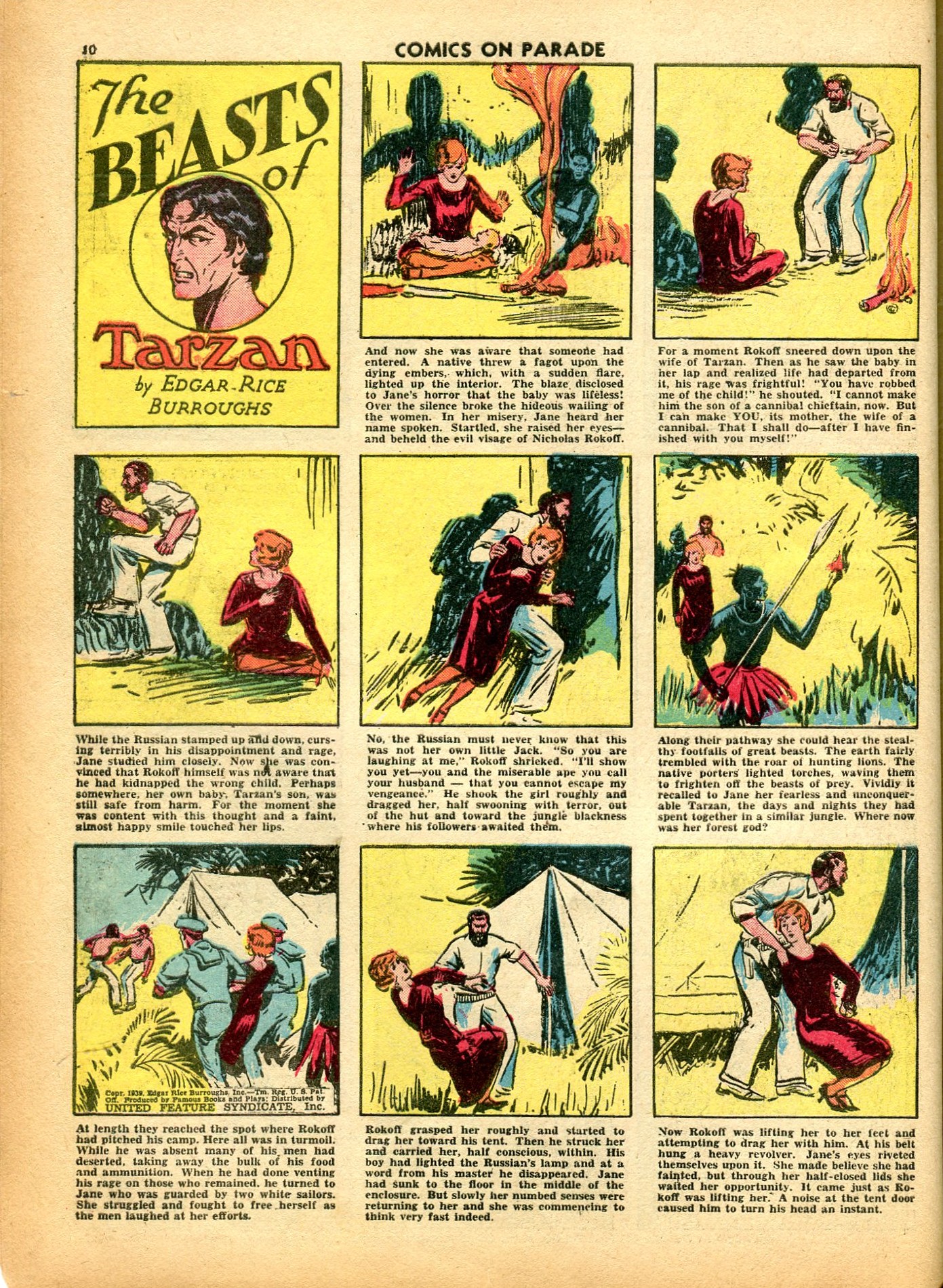 Read online Comics on Parade comic -  Issue #18 - 11