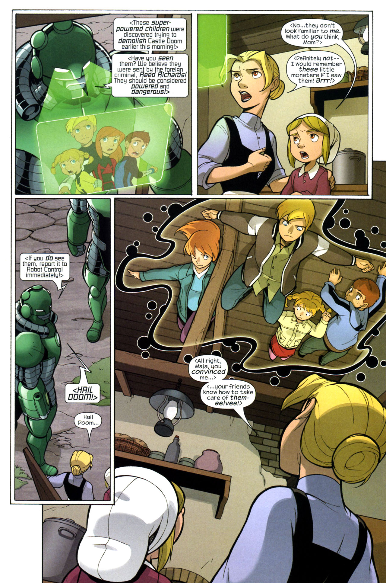 Read online Fantastic Four and Power Pack comic -  Issue #3 - 14