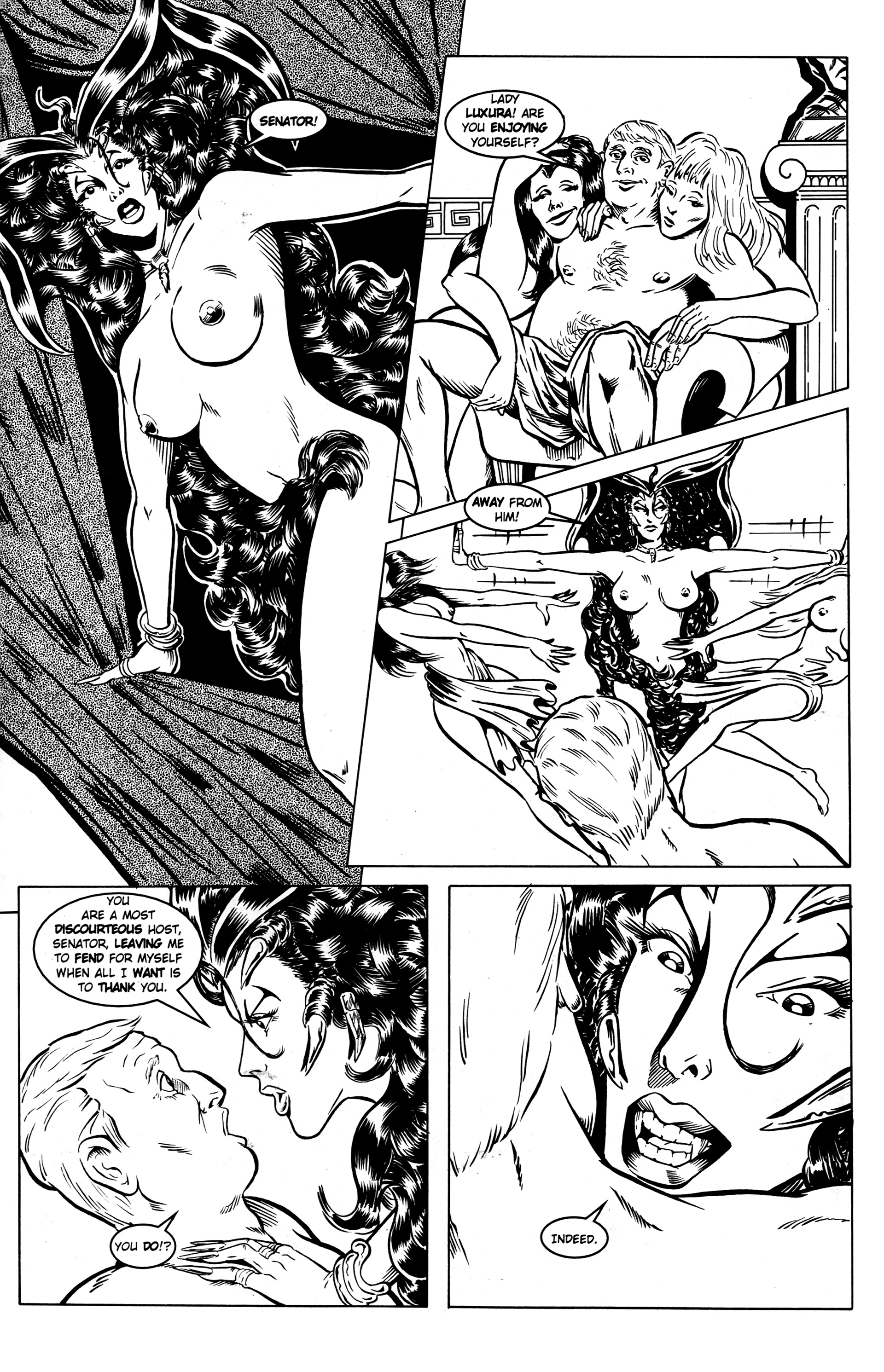 Read online Vamperotica comic -  Issue #40 - 9