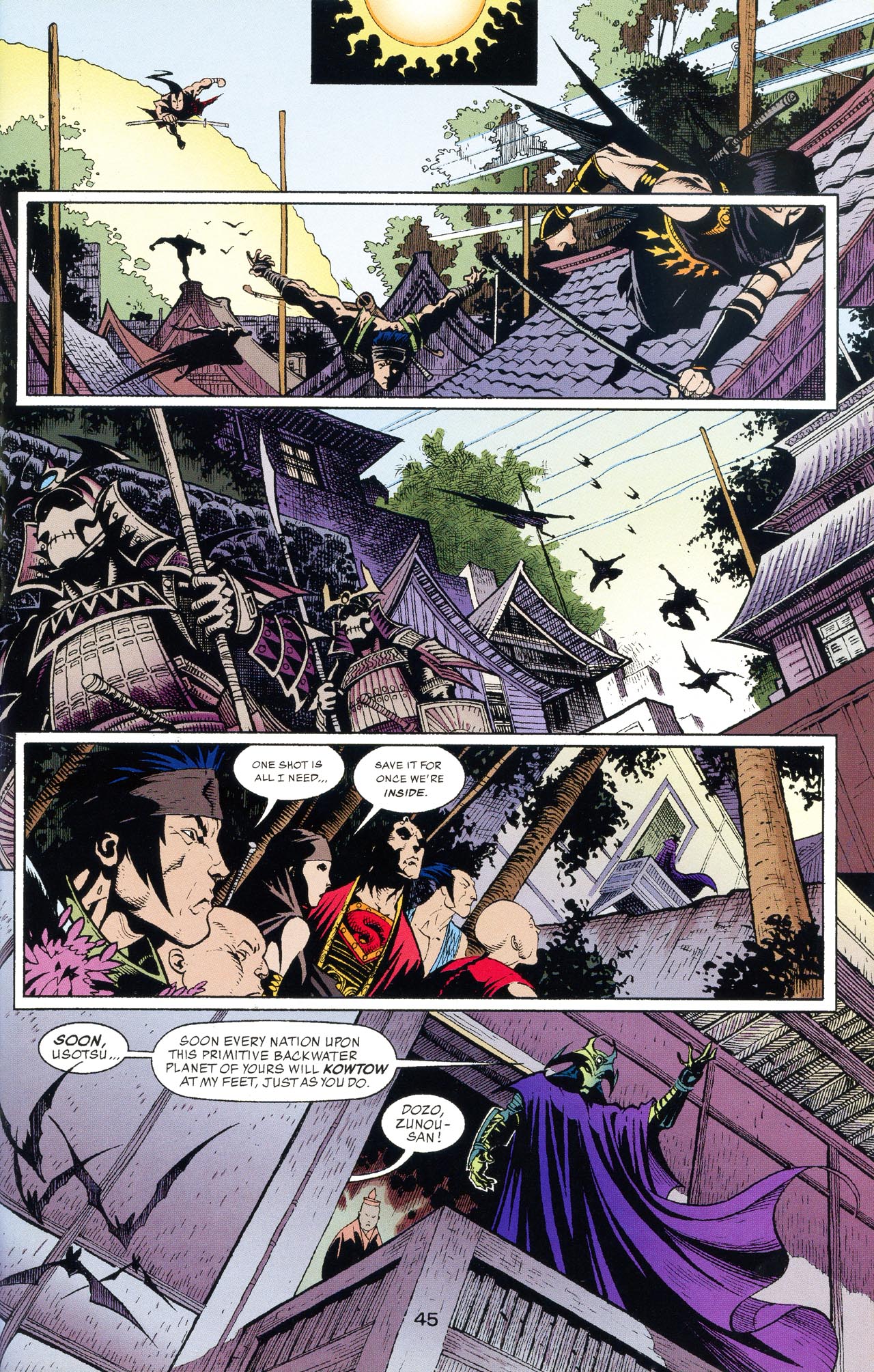 Read online JLA: Shogun of Steel comic -  Issue # Full - 45