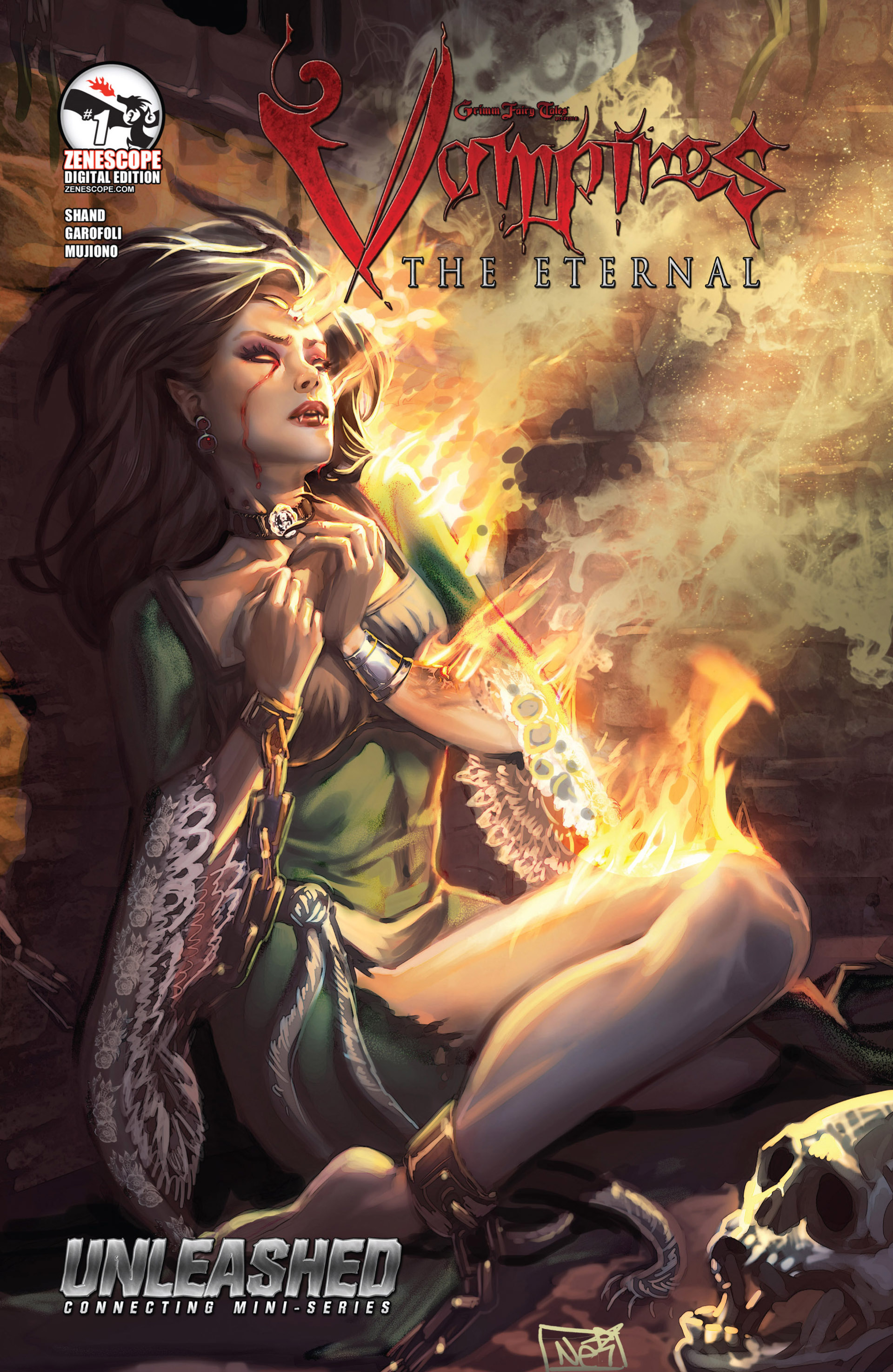 Read online Grimm Fairy Tales presents Vampires: The Eternal comic -  Issue #1 - 1