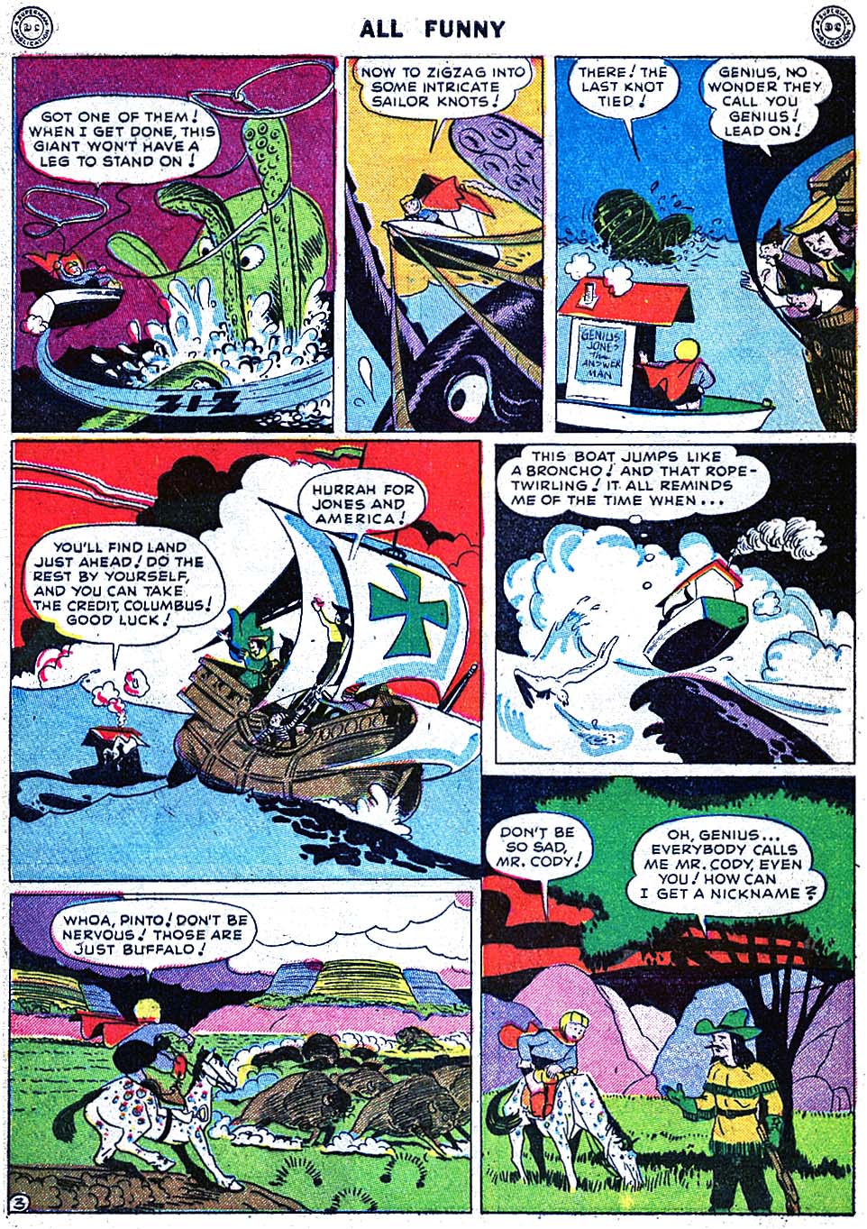 Read online All Funny Comics comic -  Issue #6 - 45