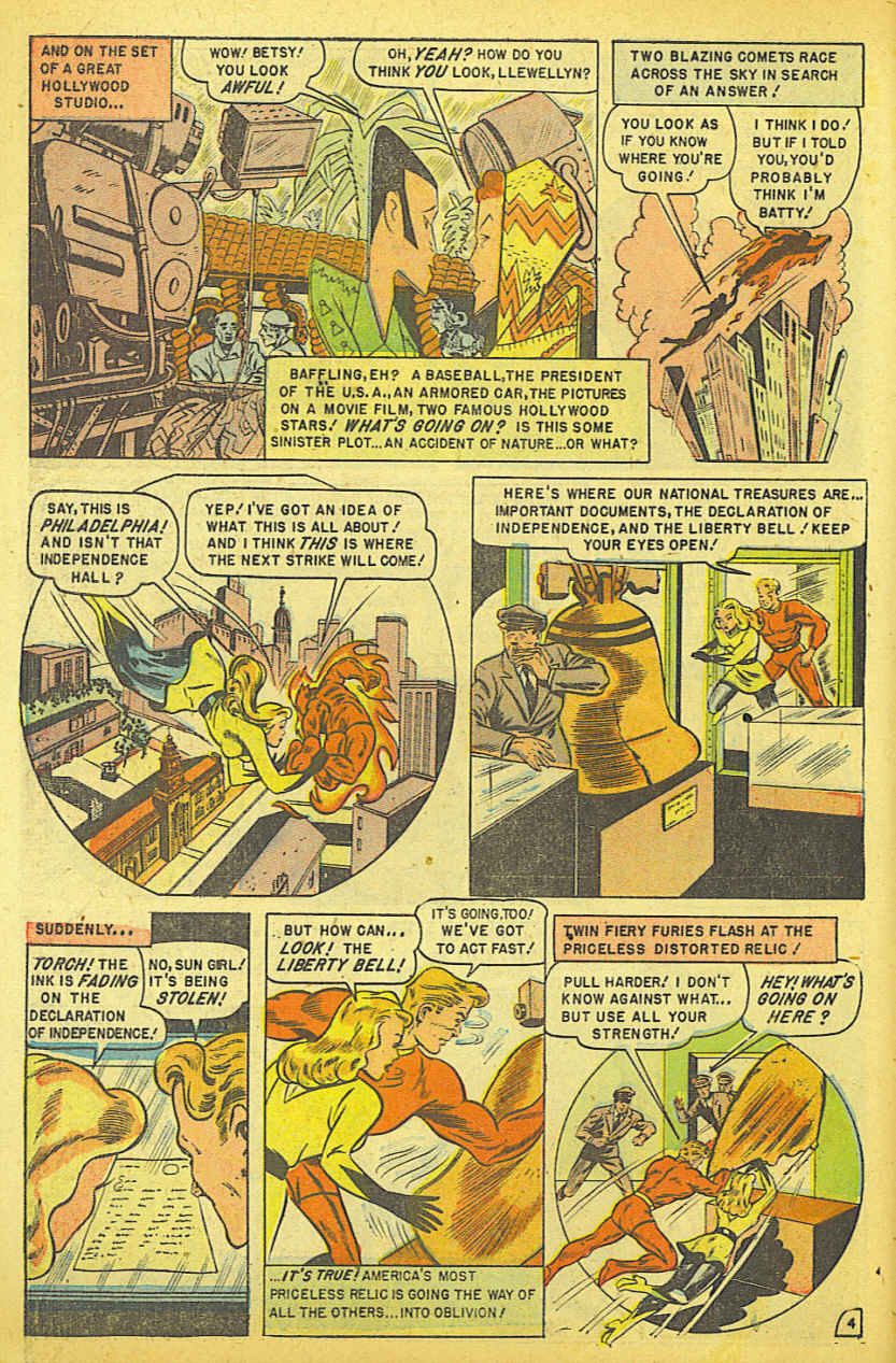 Read online The Human Torch (1940) comic -  Issue #34 - 5