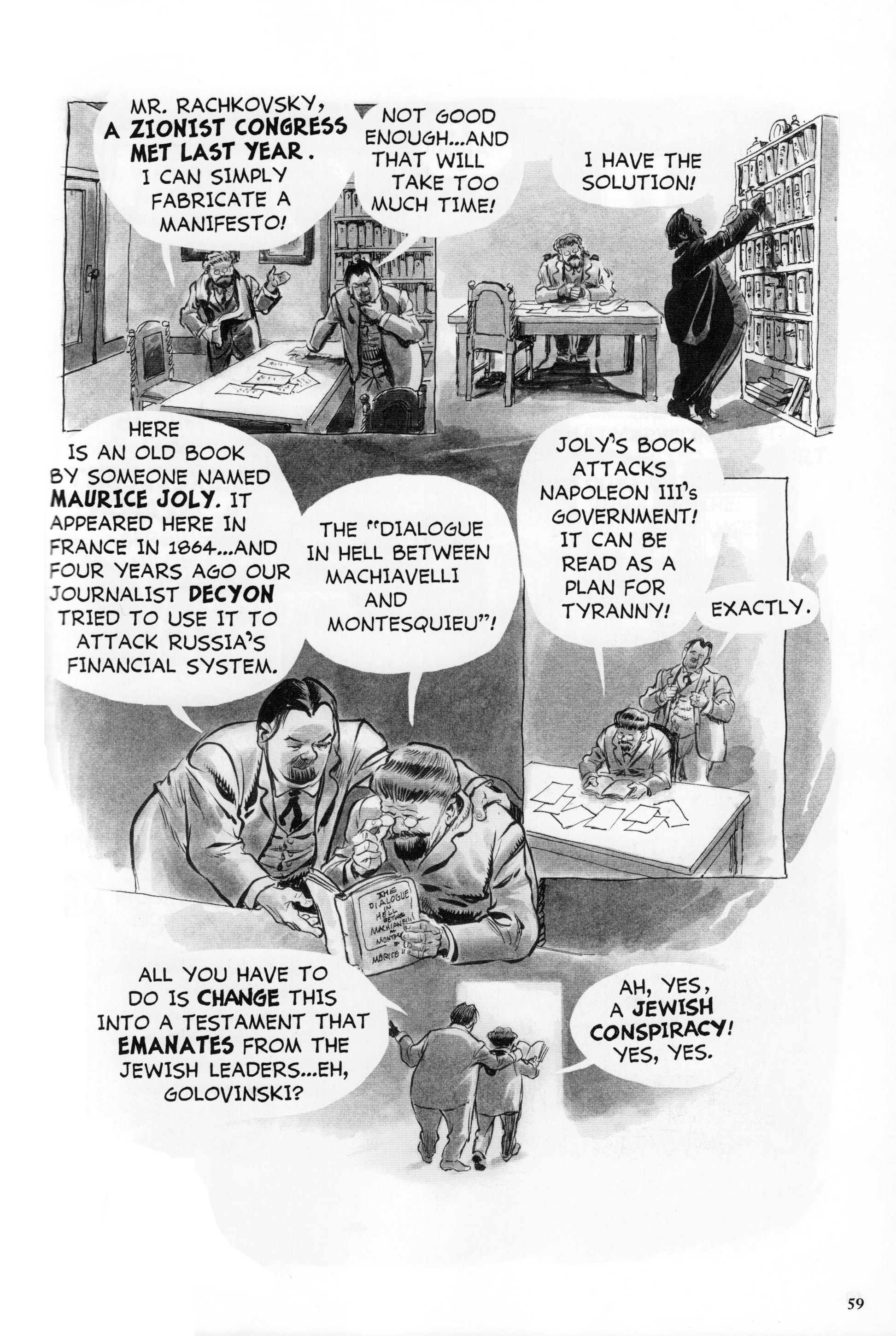 Read online The Plot: The Secret Story of the Protocols of the Elders of Zion comic -  Issue # TPB (Part 1) - 70