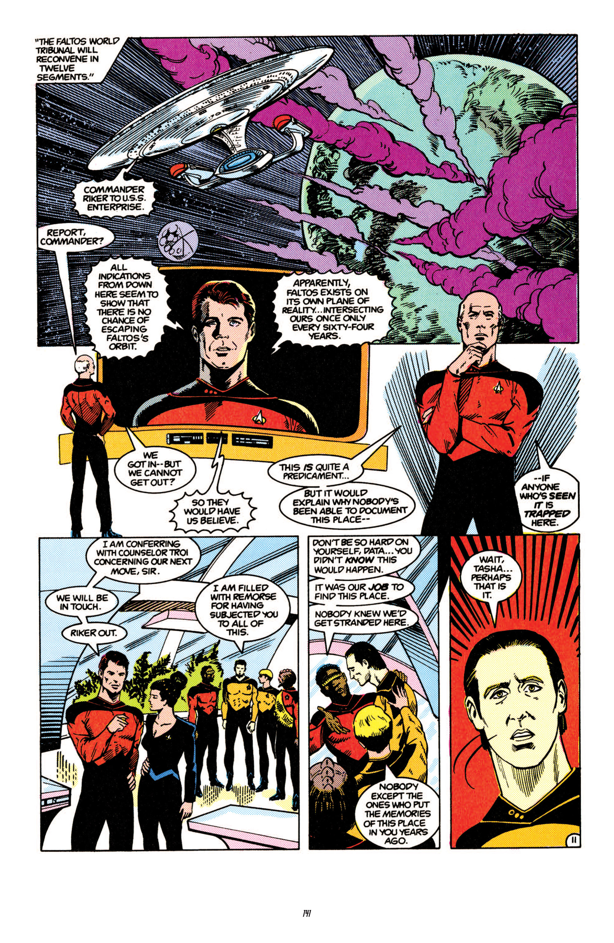 Read online Star Trek Classics comic -  Issue #4 - 140