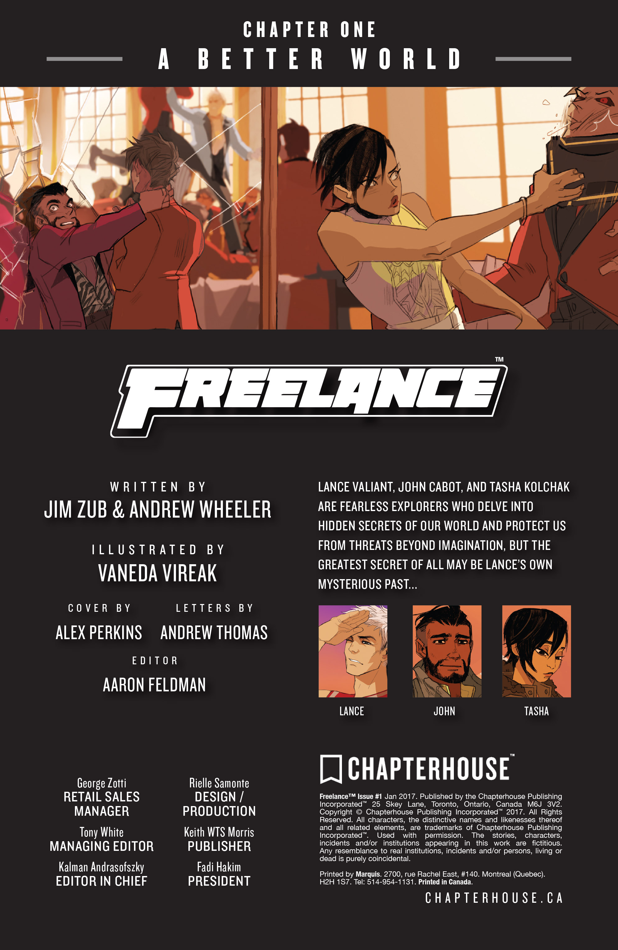 Read online Freelance comic -  Issue #1 - 2