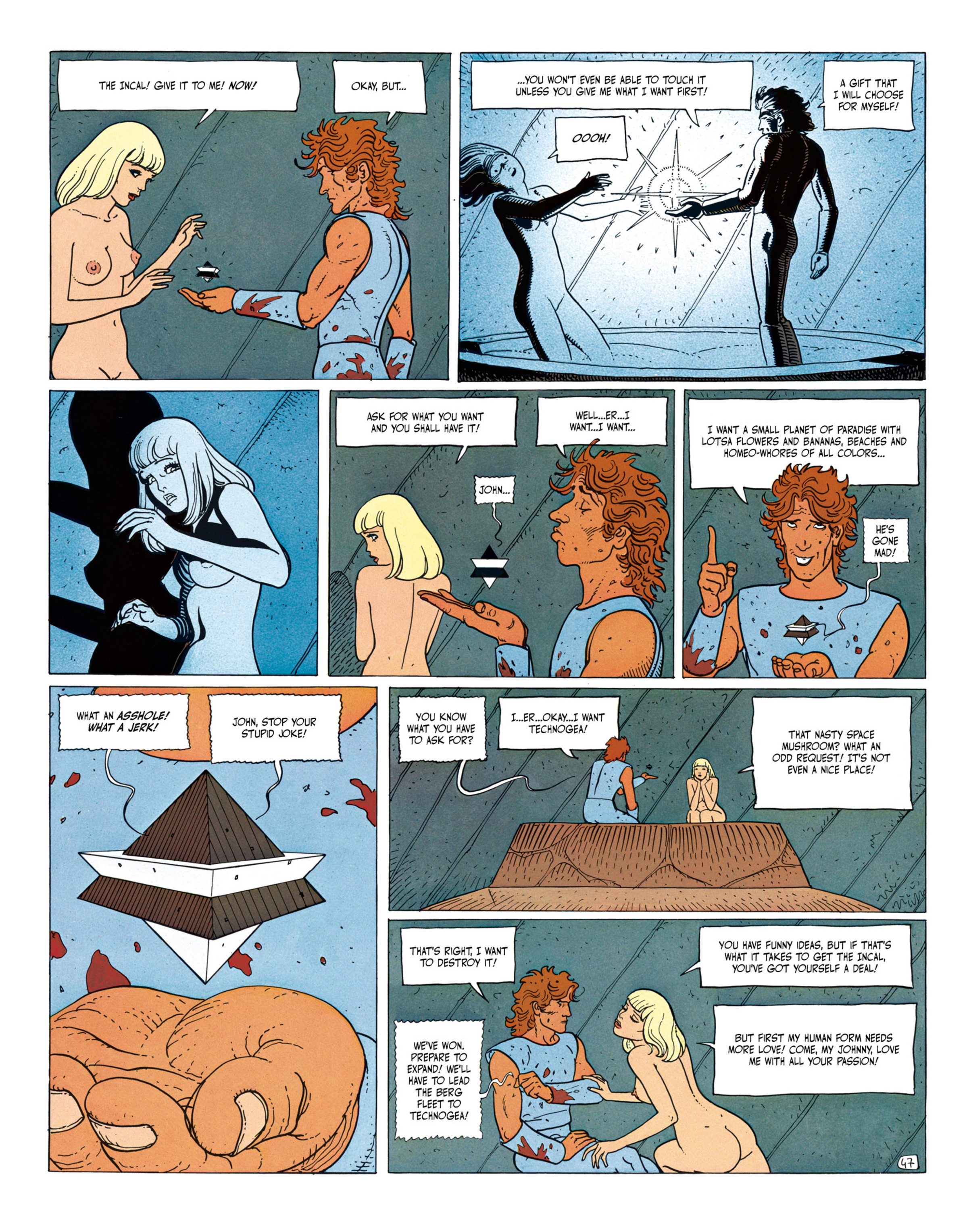 Read online The Incal comic -  Issue # TPB 4 - 50