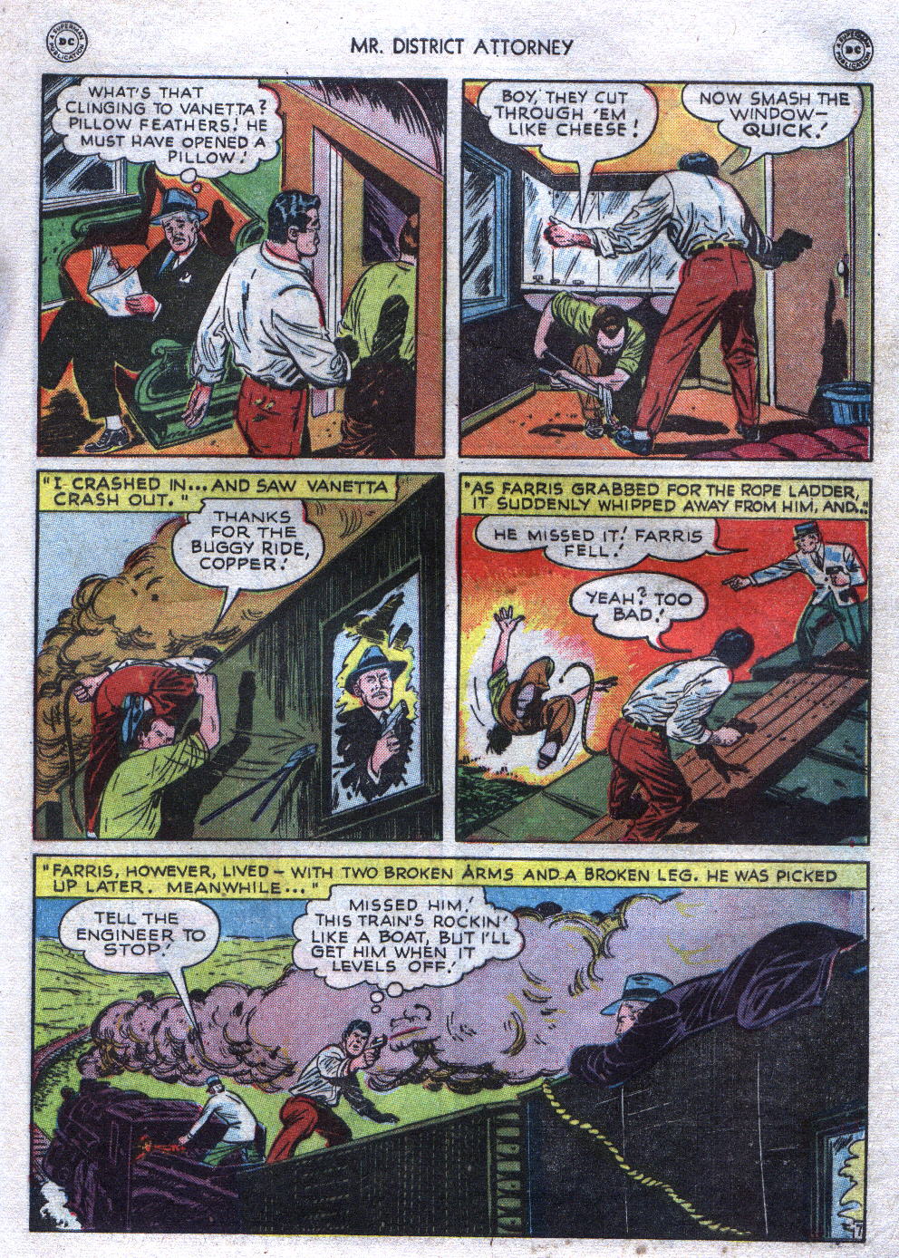 Read online Mr. District Attorney comic -  Issue #5 - 41