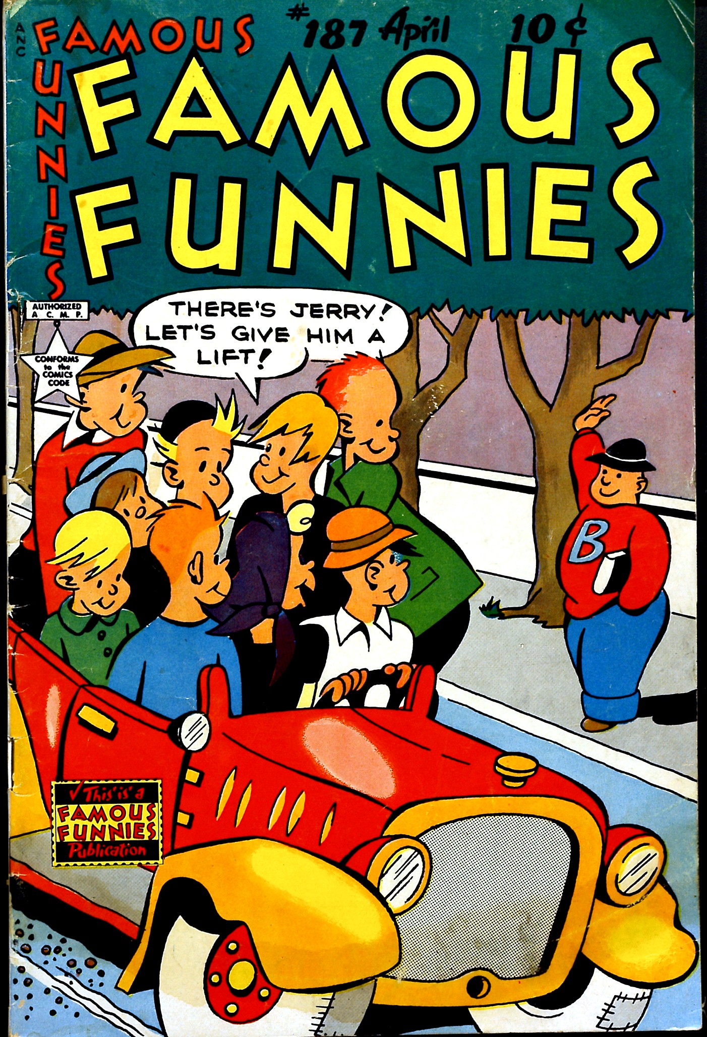 Read online Famous Funnies comic -  Issue #187 - 1