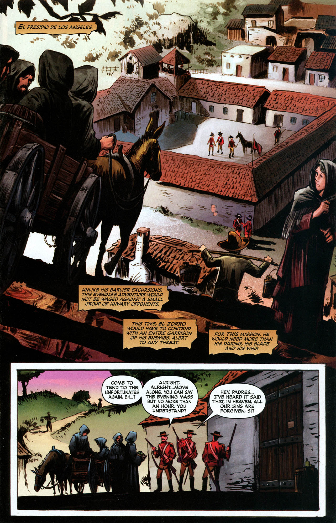 Read online Zorro (2008) comic -  Issue #8 - 5