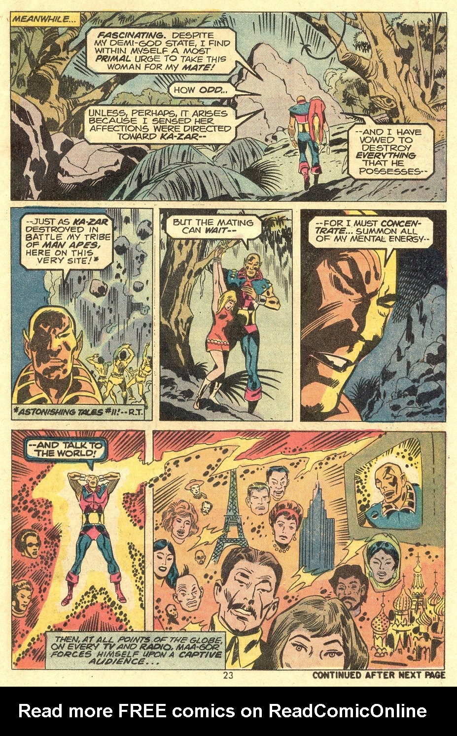 Read online Ka-Zar comic -  Issue #4 - 17