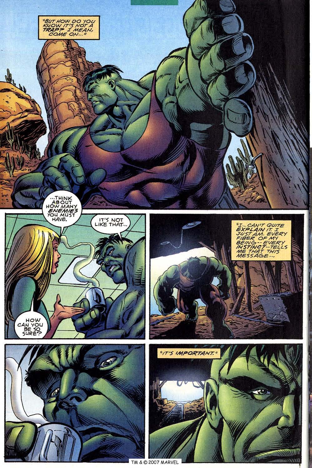 Read online The Incredible Hulk (2000) comic -  Issue #30 - 30