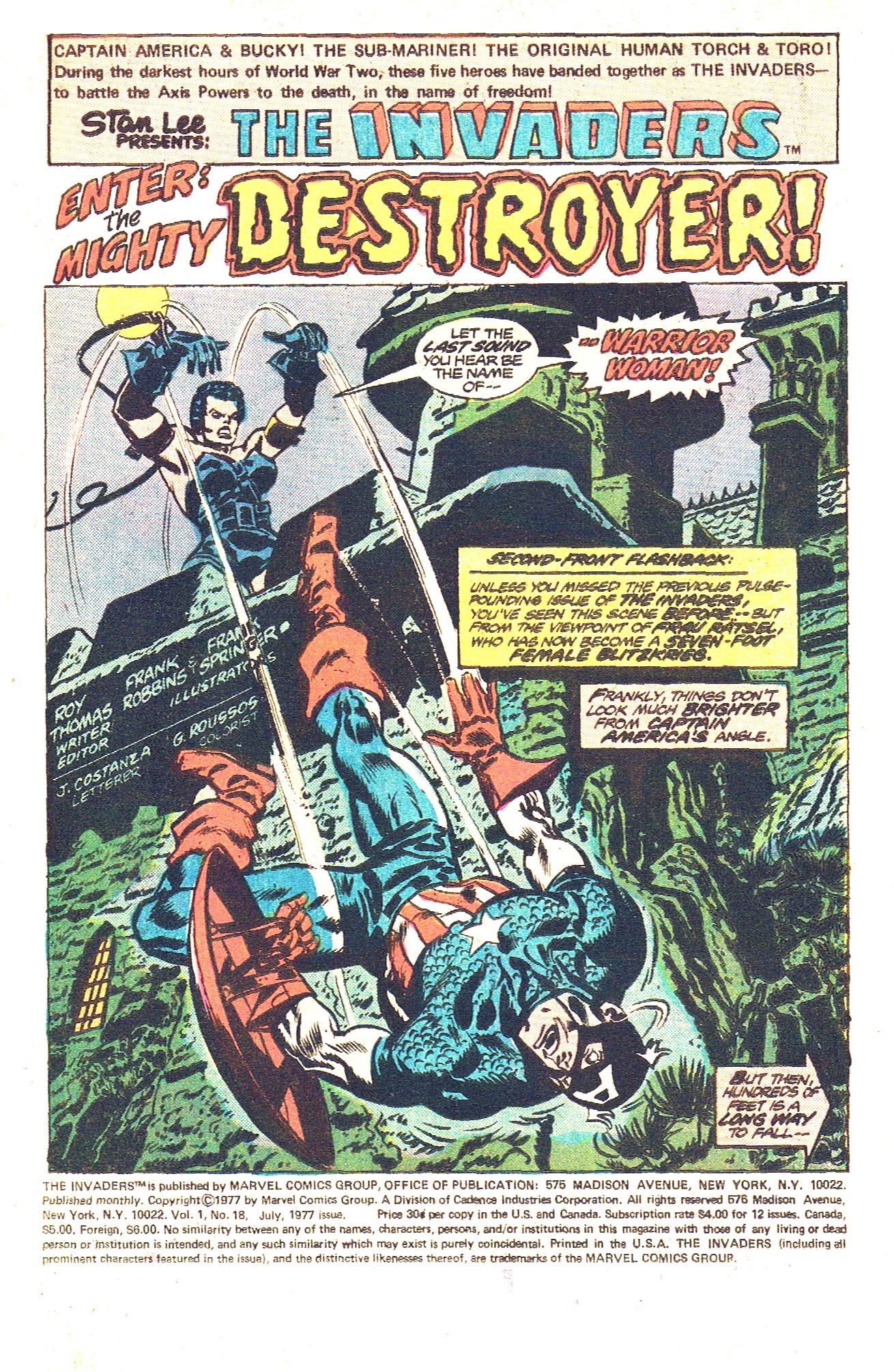 Read online The Invaders (1975) comic -  Issue #18 - 3