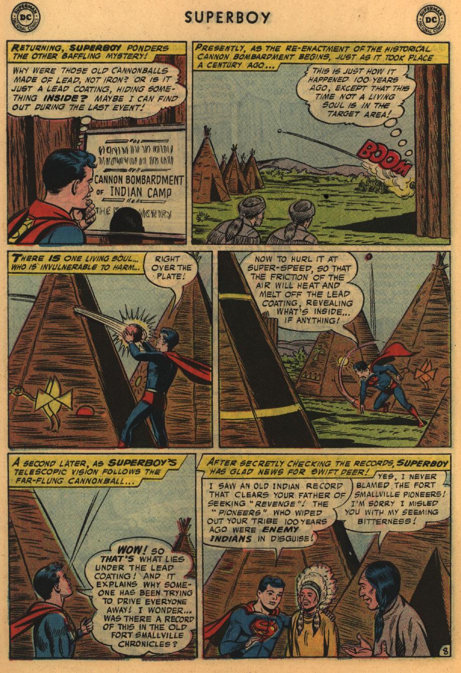 Read online Superboy (1949) comic -  Issue #56 - 9