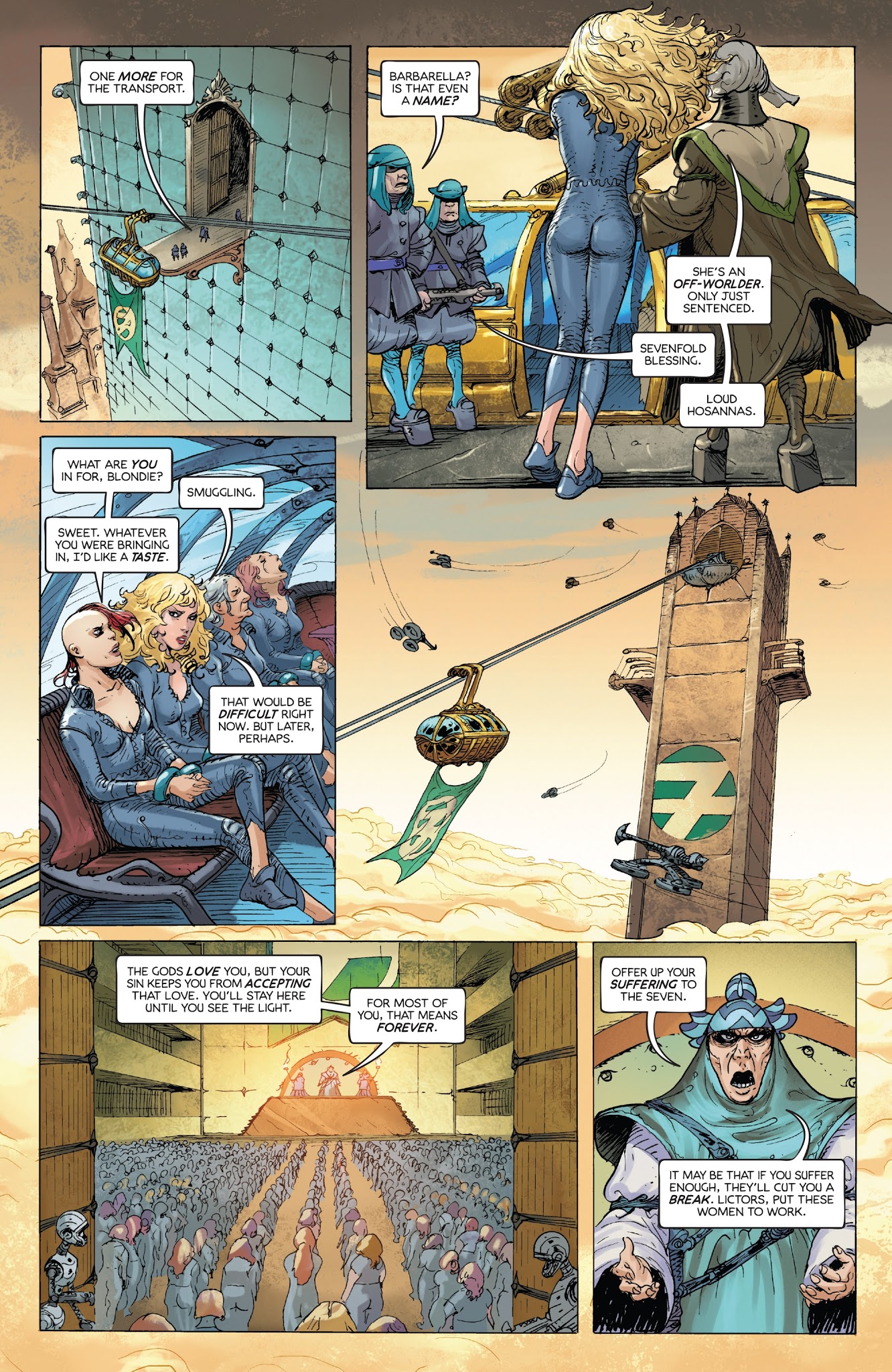 Read online Barbarella (2017) comic -  Issue #1 - 12