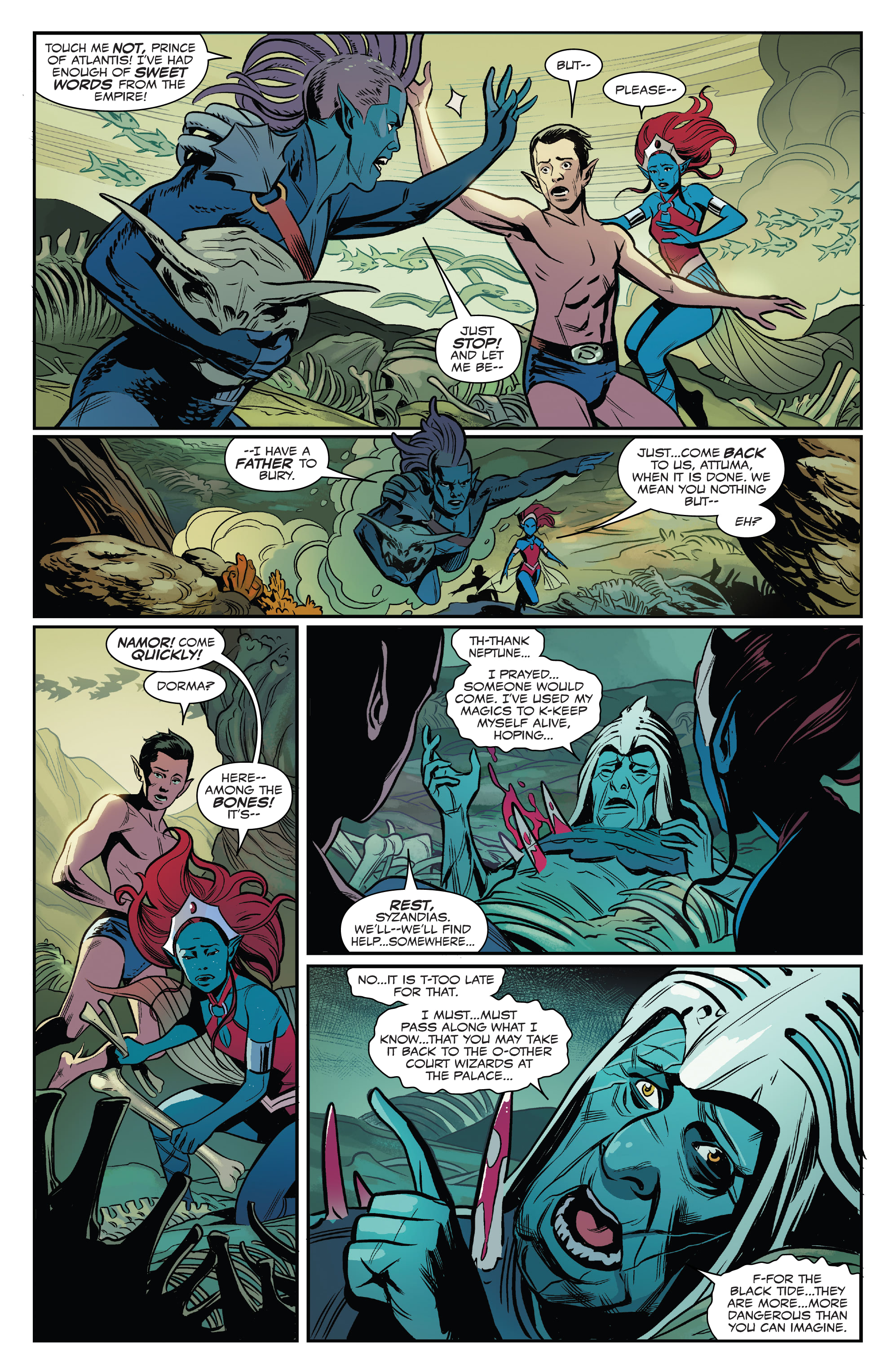 Read online King In Black: Namor comic -  Issue #4 - 7