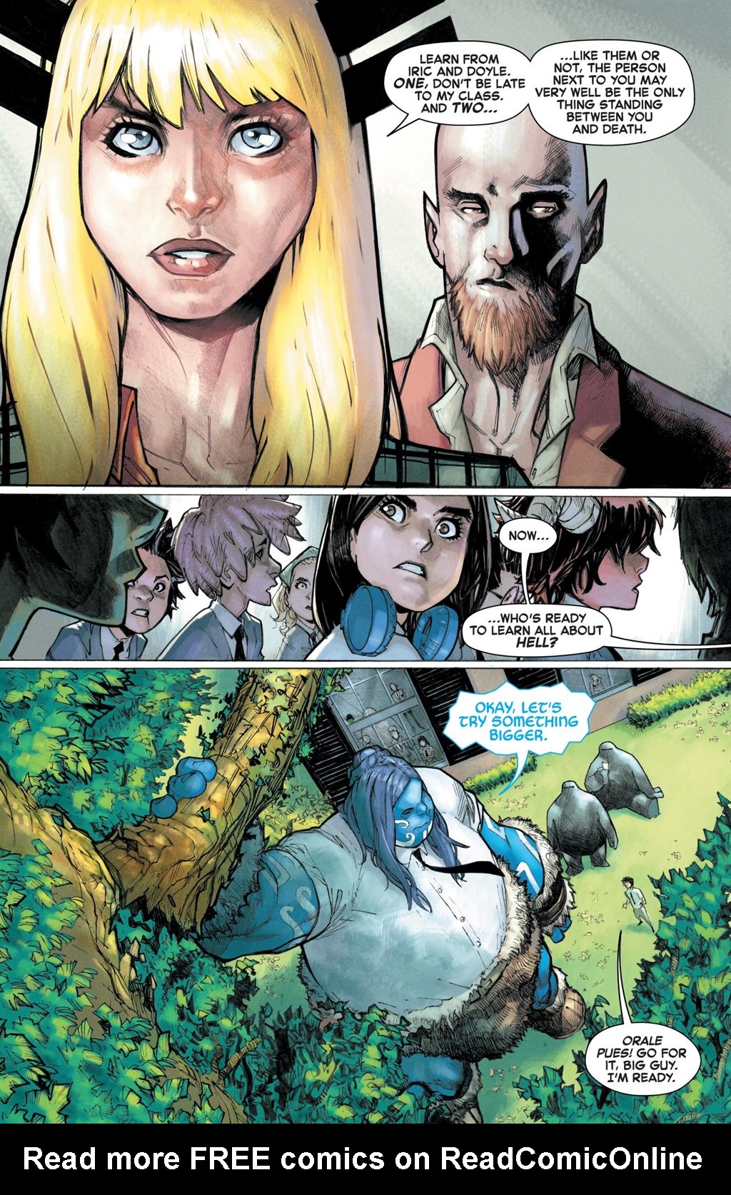 Read online Strange Academy comic -  Issue # _First Class Collection (Part 1) - 45