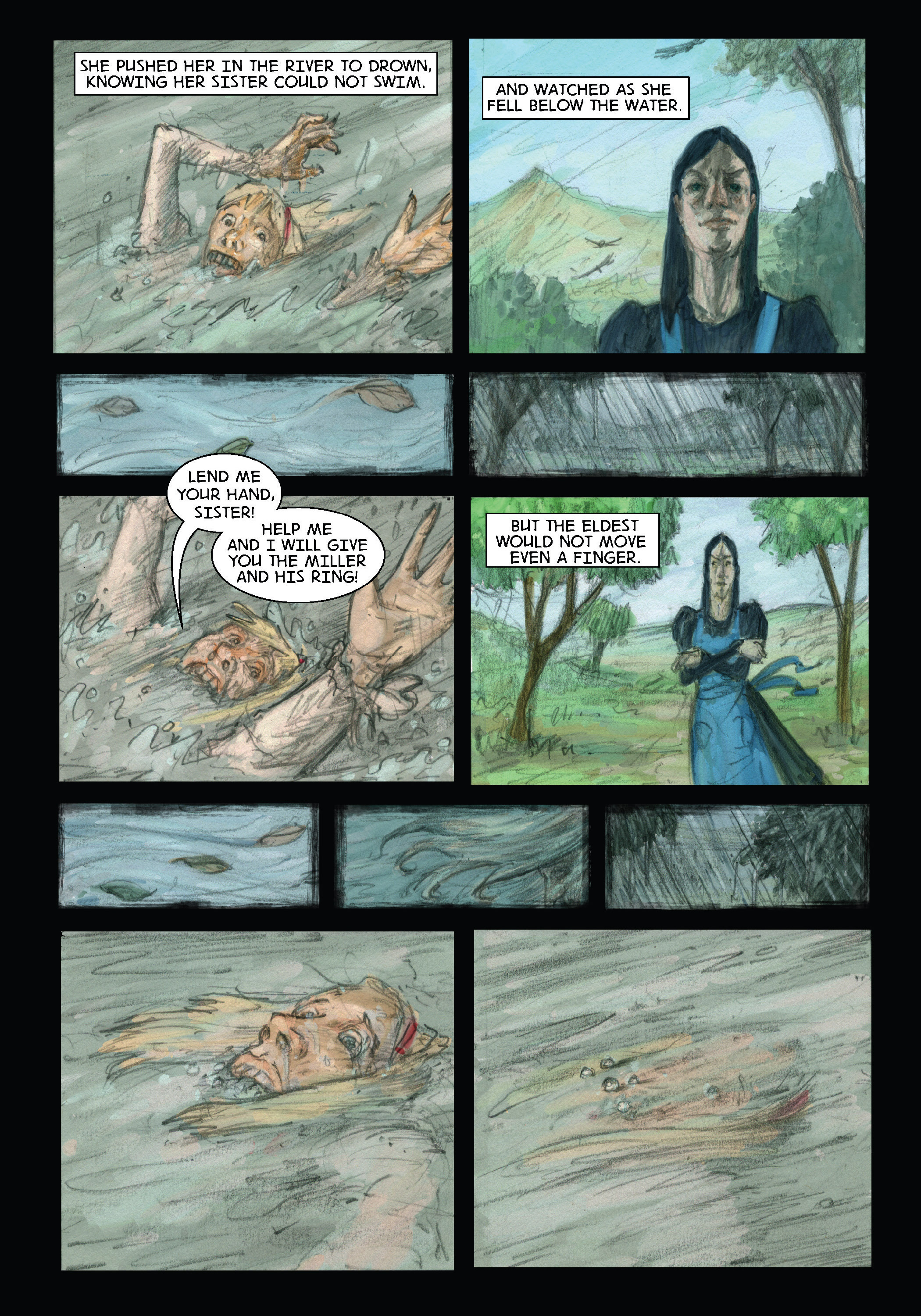 Read online Labor & Love: A Garland of American Folk Ballads comic -  Issue # Full - 9