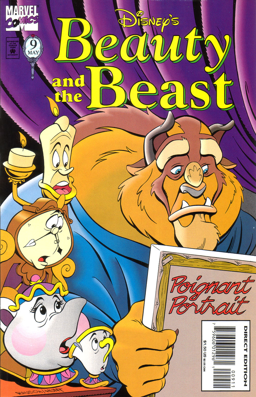 Read online Disney's Beauty and the Beast comic -  Issue #9 - 1