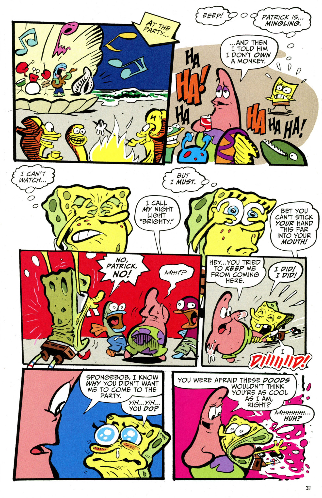 Read online SpongeBob Comics comic -  Issue #35 - 32