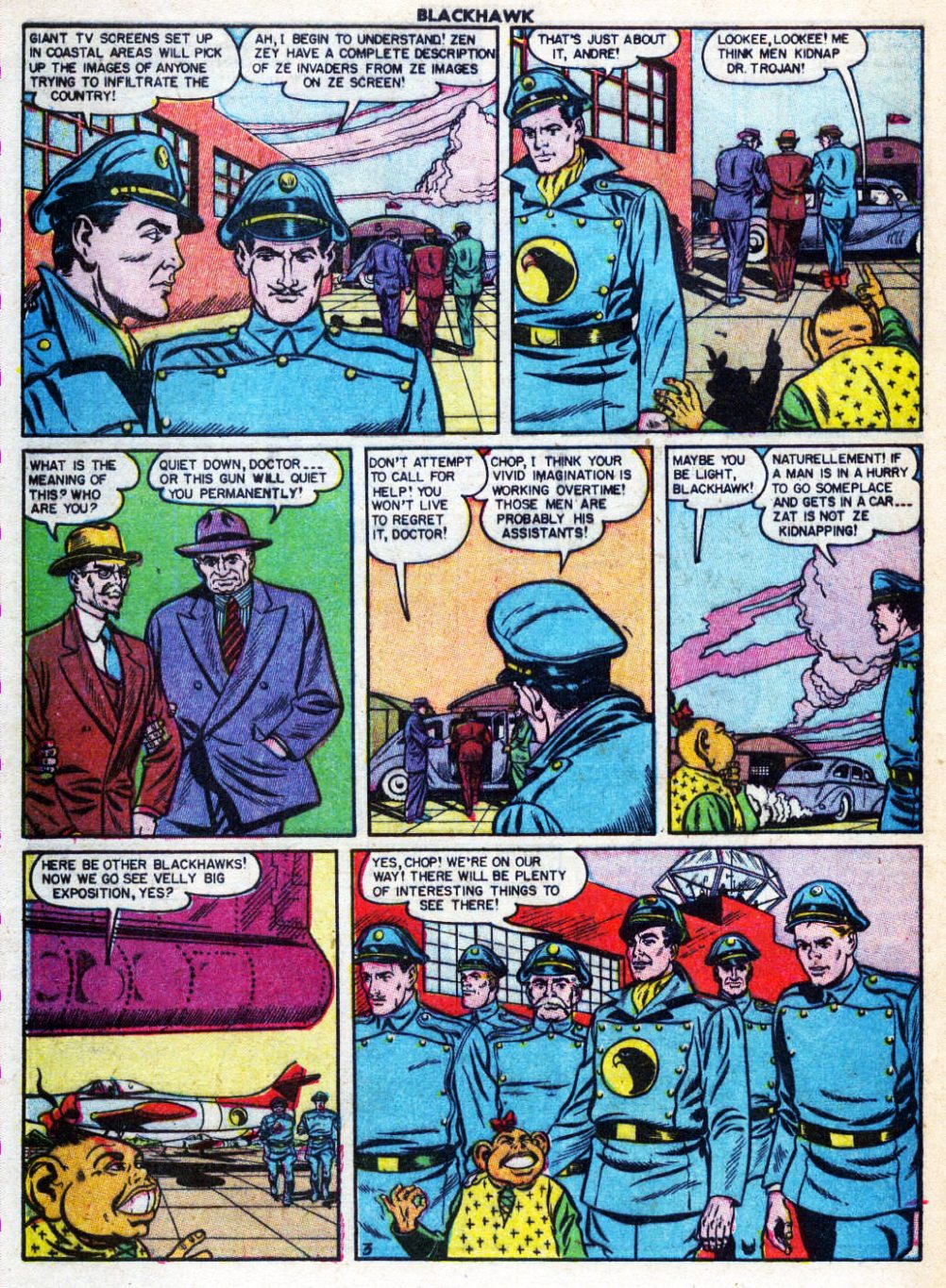 Read online Blackhawk (1957) comic -  Issue #41 - 44