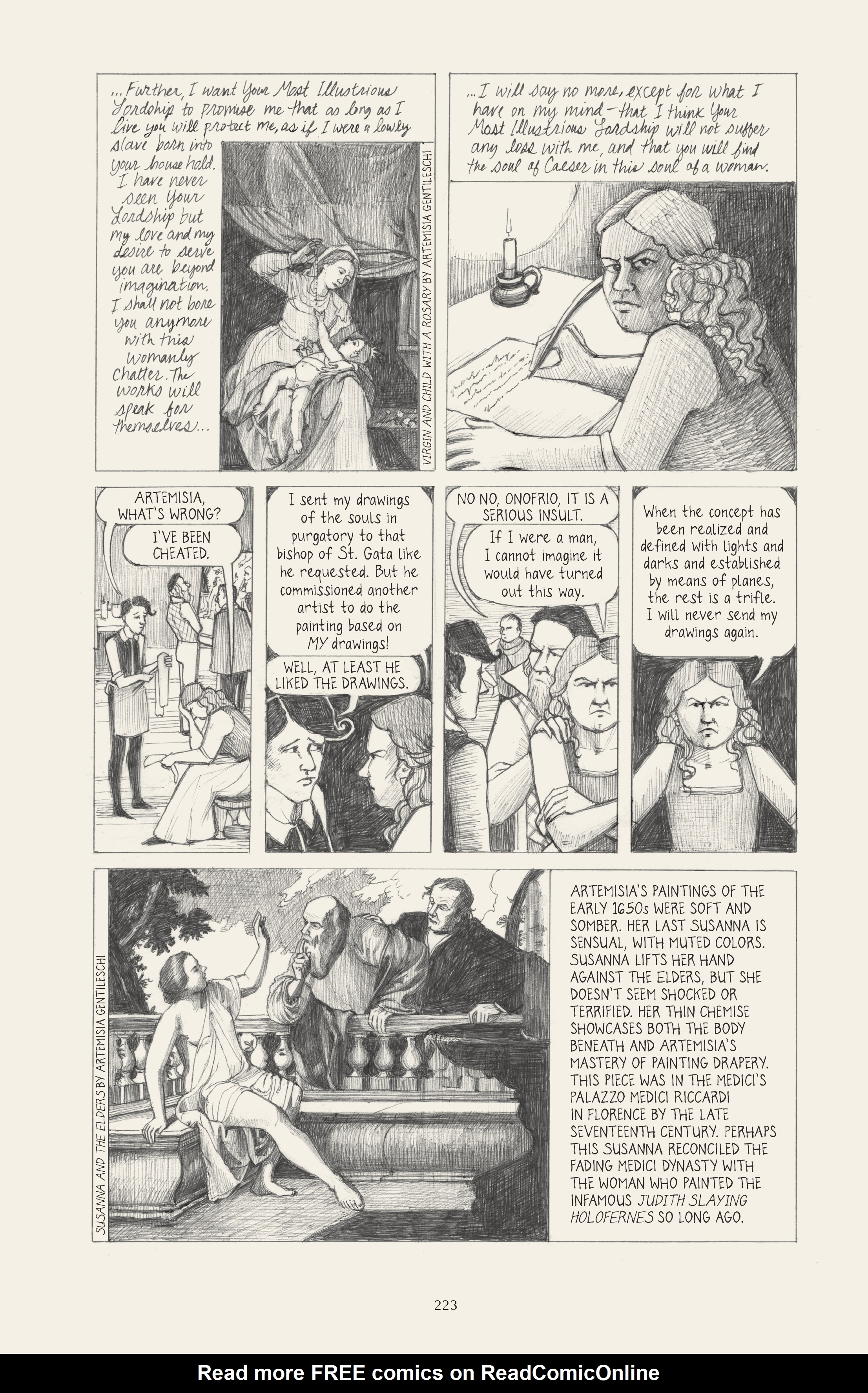 Read online I Know What I Am: The Life and Times of Artemisia Gentileschi comic -  Issue # TPB (Part 3) - 30