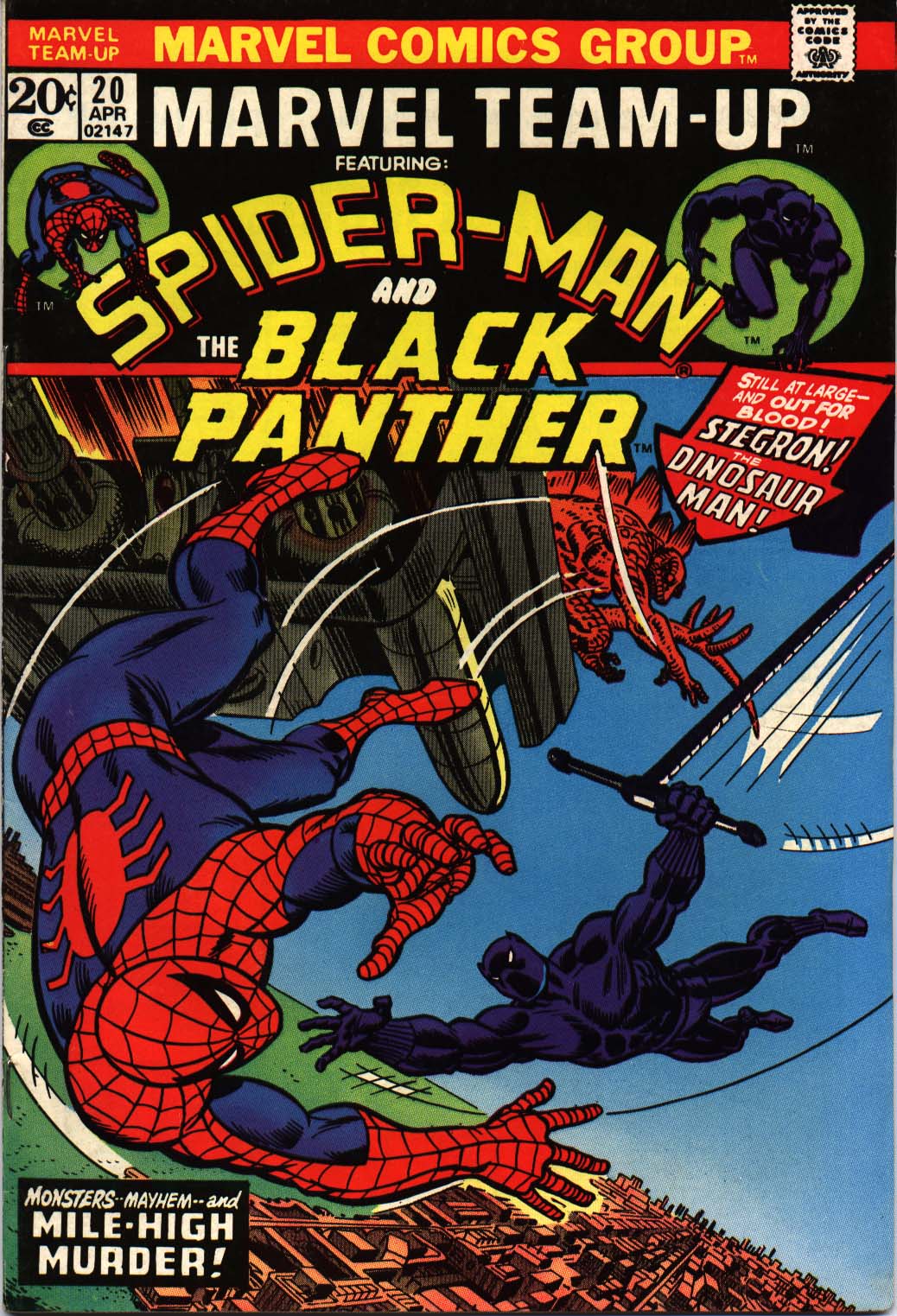 Read online Marvel Team-Up (1972) comic -  Issue #20 - 1