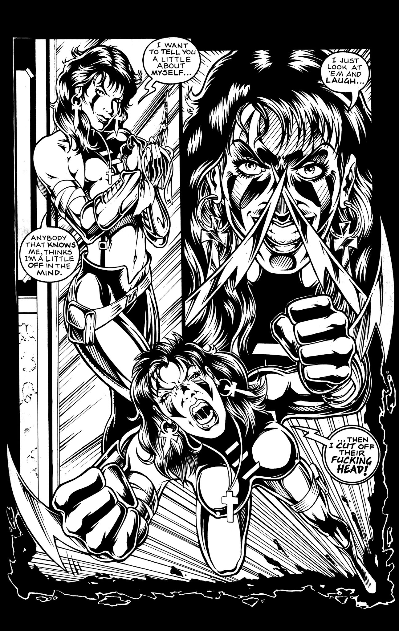 Read online Razor comic -  Issue # _Deep Cuts - 28