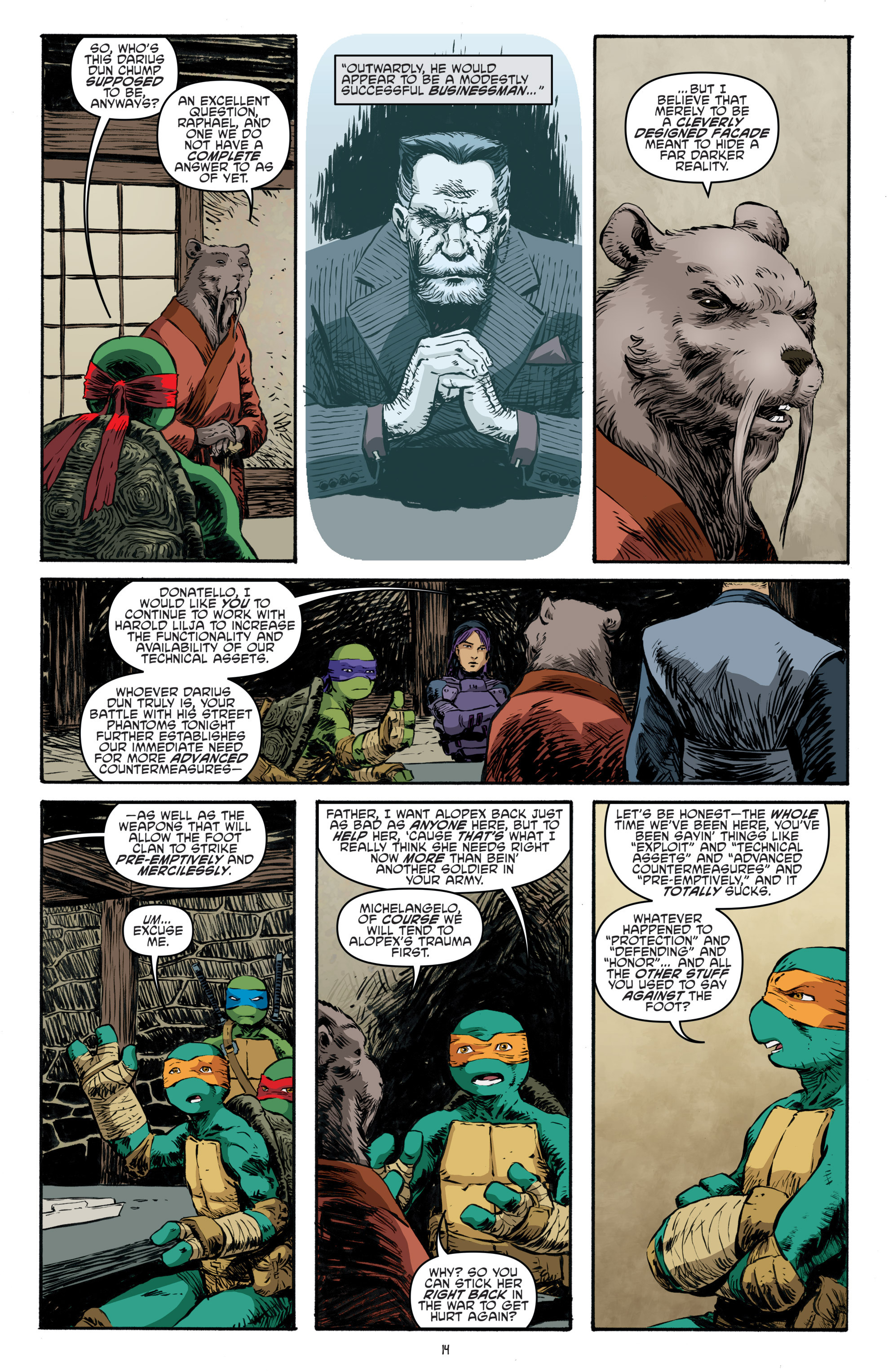 Read online Teenage Mutant Ninja Turtles (2011) comic -  Issue #61 - 16
