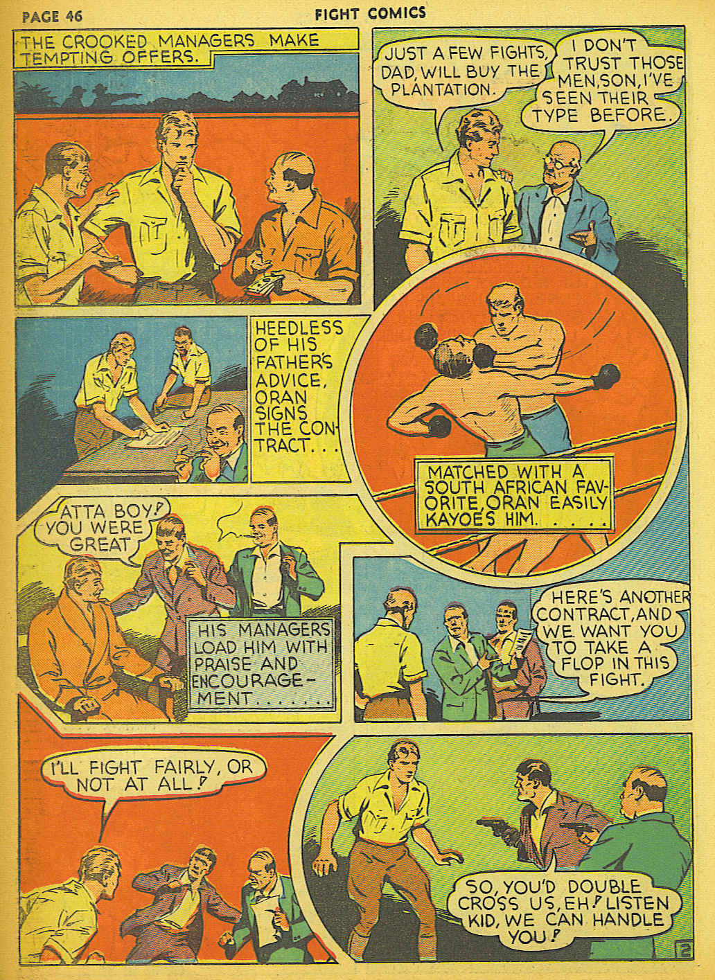 Read online Fight Comics comic -  Issue #2 - 48