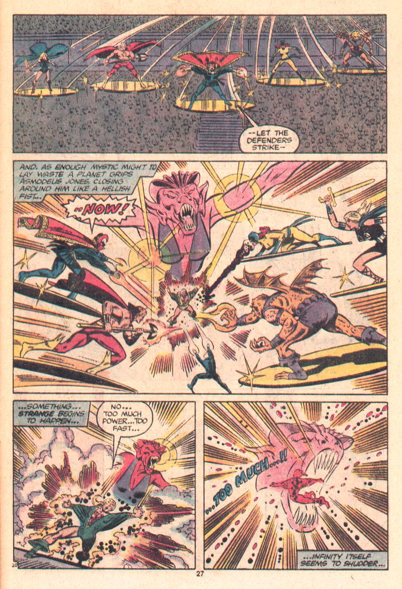 Read online The Defenders (1972) comic -  Issue #96 - 21