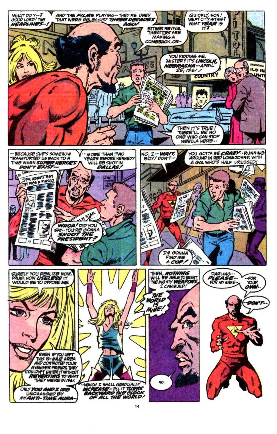 Read online Avengers Spotlight comic -  Issue #37 - 12