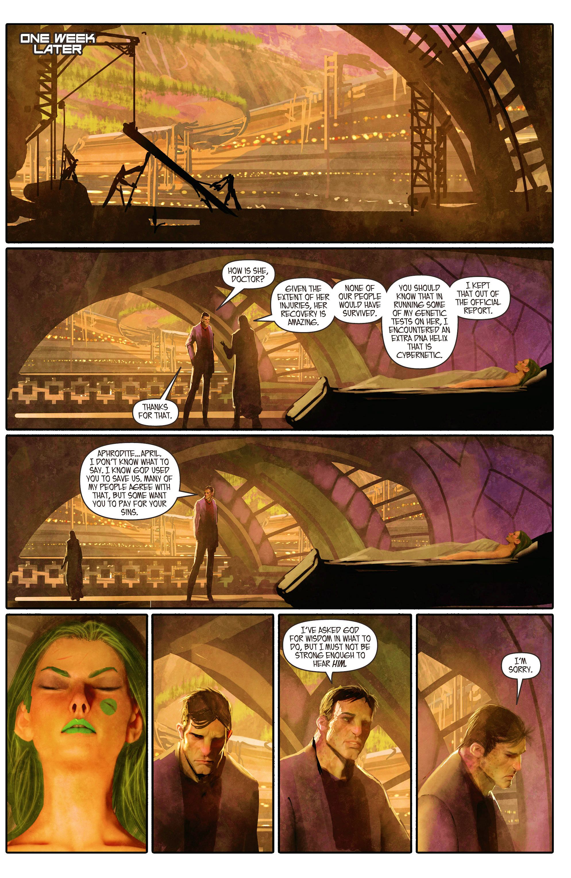 Read online Aphrodite IX (2013) comic -  Issue #5 - 16