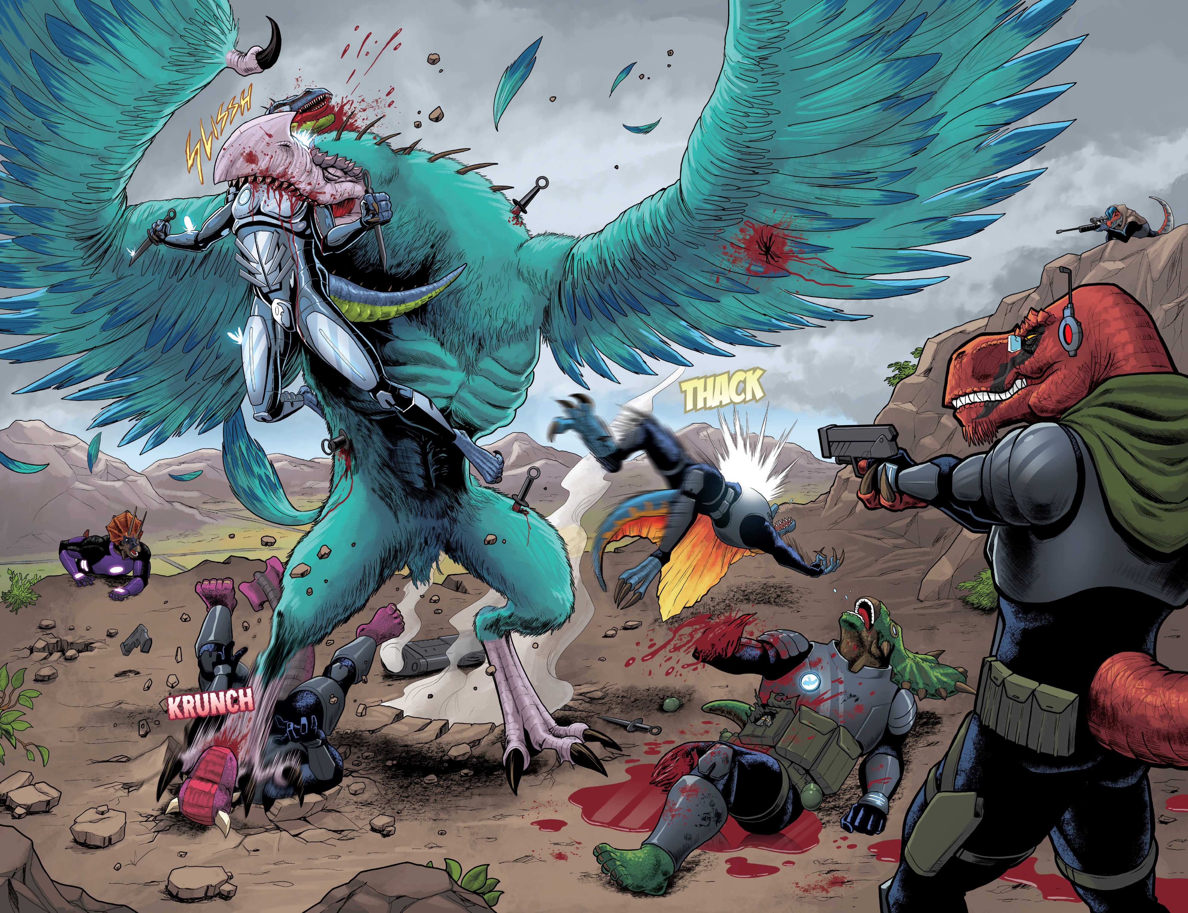 Read online Voracious: Appetite for Destruction comic -  Issue #2 - 18