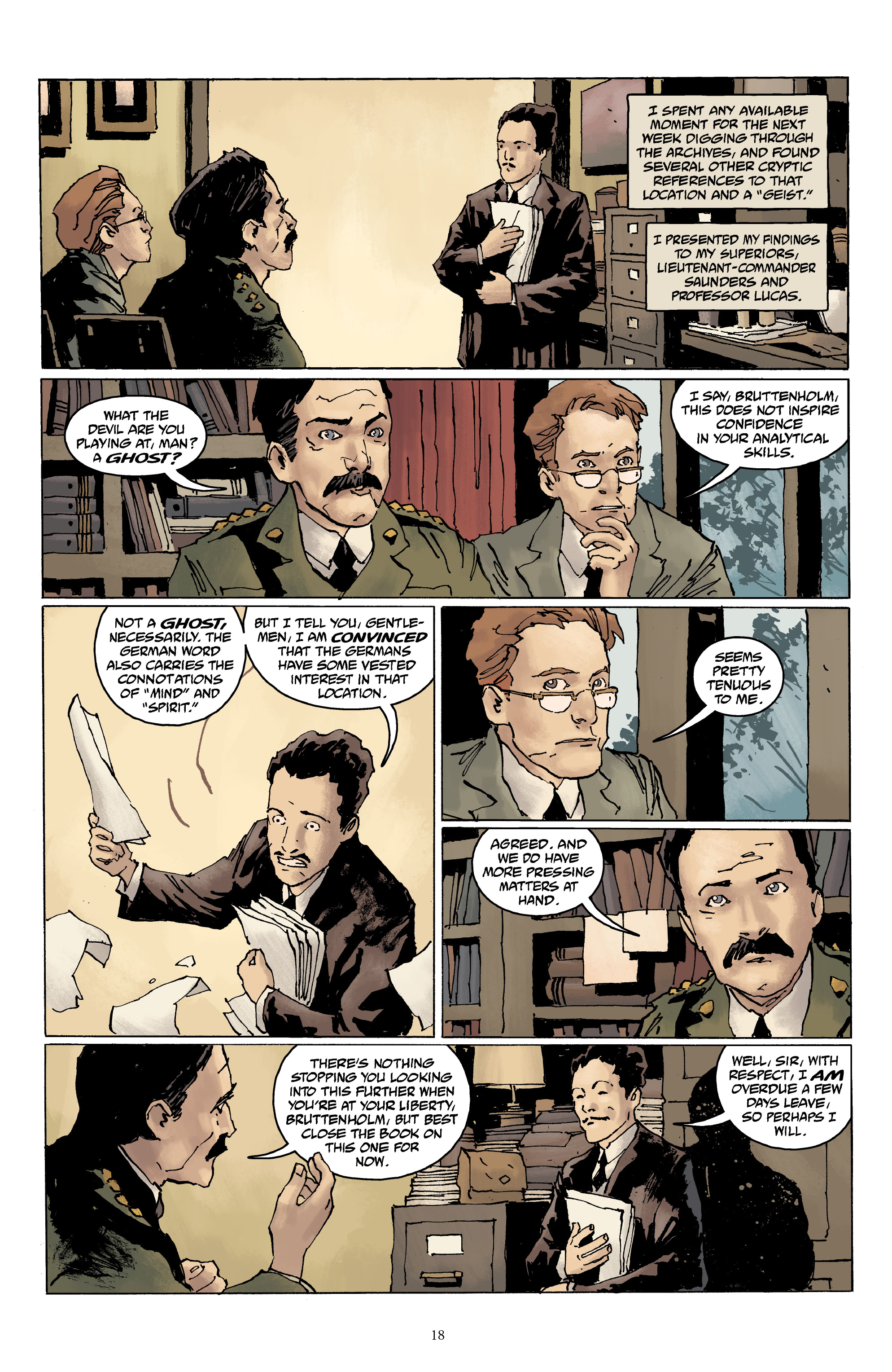 Read online Hellboy Universe: The Secret Histories comic -  Issue # TPB (Part 1) - 18