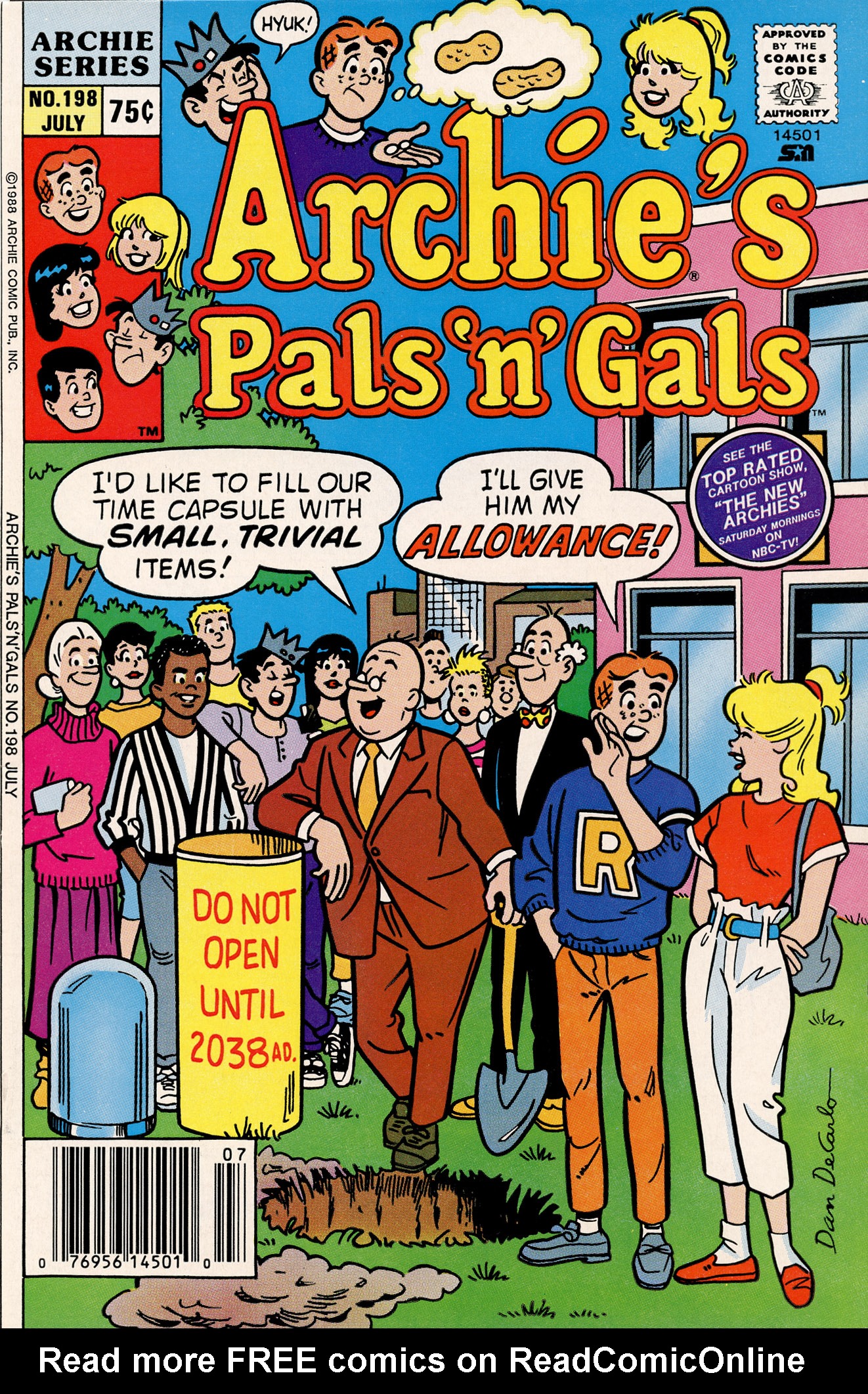 Read online Archie's Pals 'N' Gals (1952) comic -  Issue #198 - 1