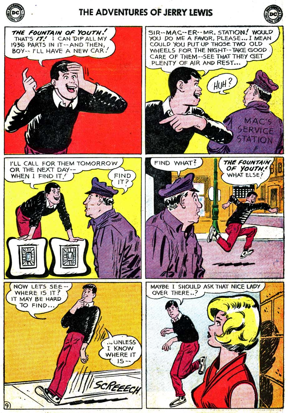 Read online The Adventures of Jerry Lewis comic -  Issue #76 - 11
