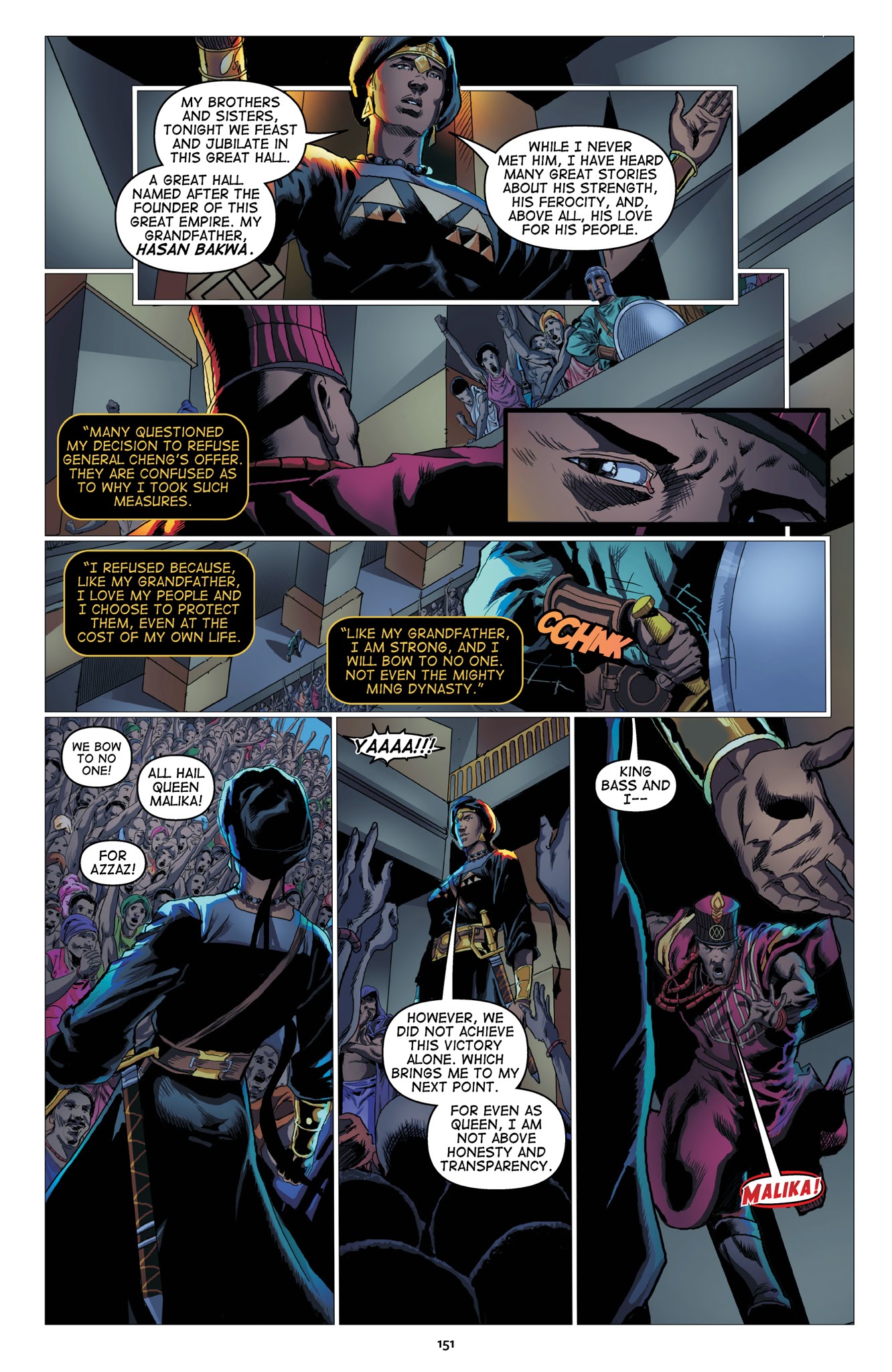 Read online Malika: Warrior Queen comic -  Issue # TPB 1 (Part 2) - 53