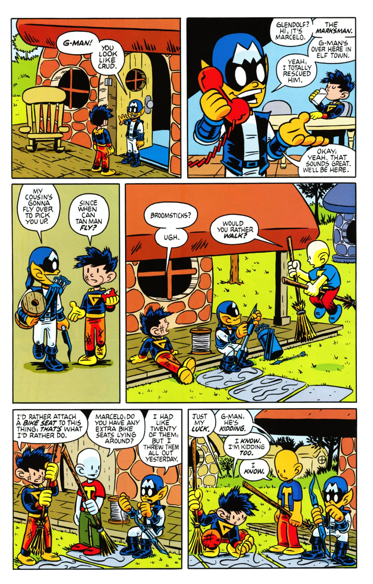 Read online G-Man: Cape Crisis comic -  Issue #4 - 23