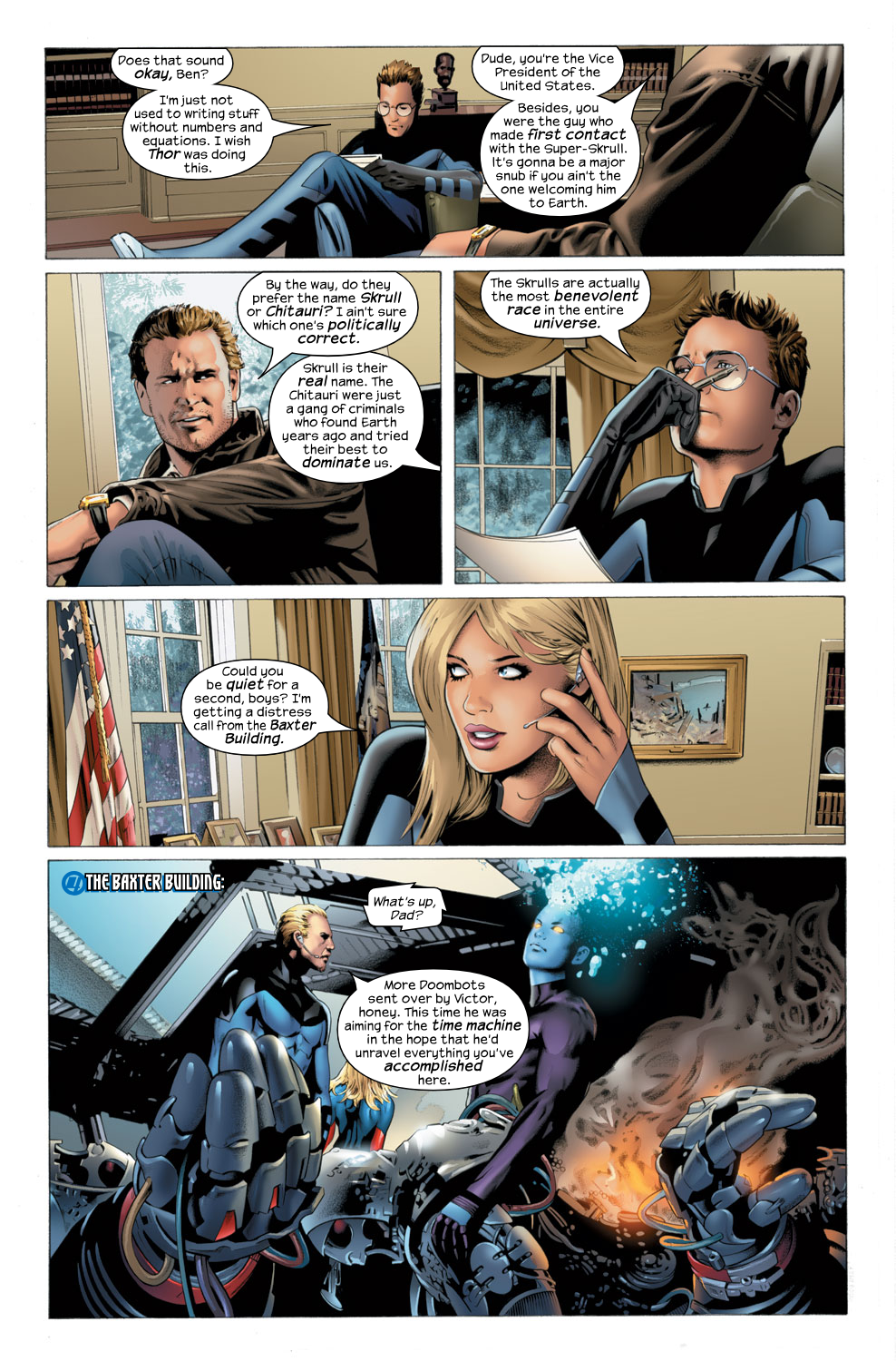 Read online Ultimate Fantastic Four (2004) comic -  Issue #28 - 9