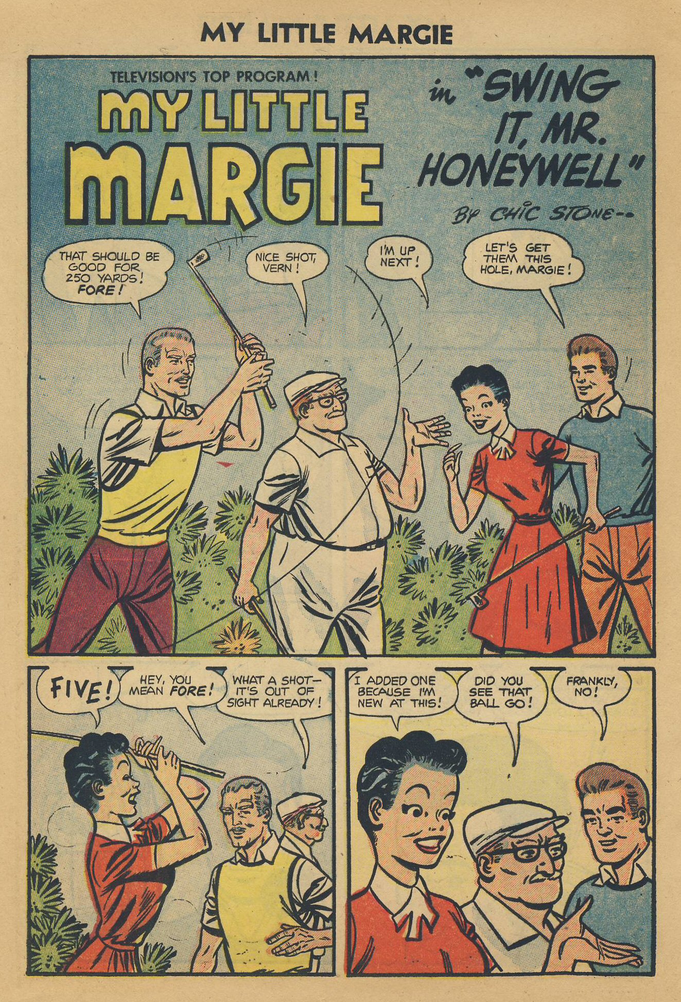 Read online My Little Margie (1954) comic -  Issue #4 - 16
