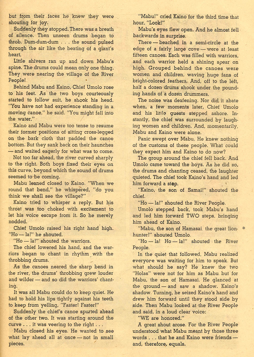 Read online Tarzan (1948) comic -  Issue #47 - 35