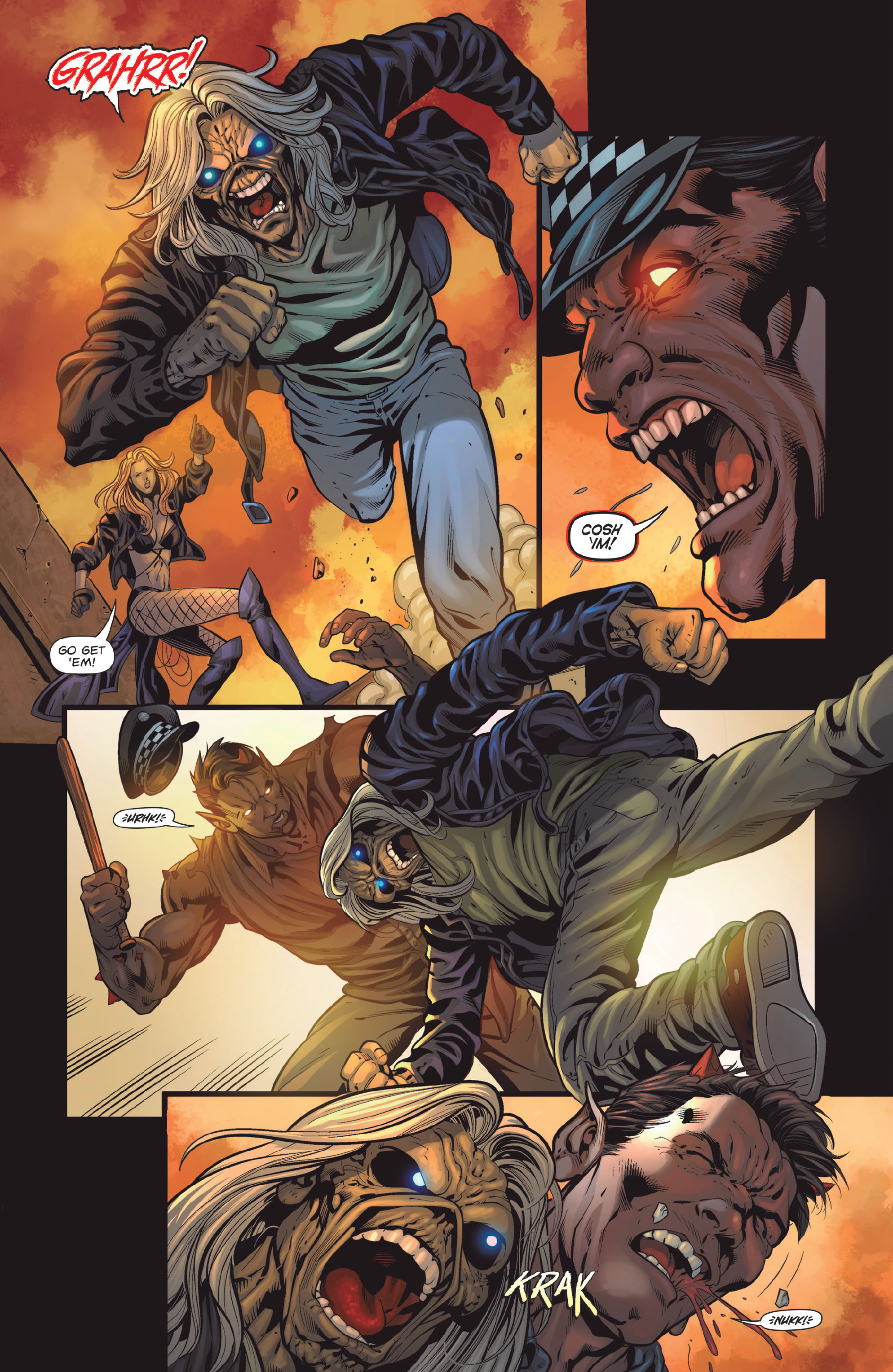 Read online Iron Maiden: Legacy of the Beast - Night City comic -  Issue #5 - 8