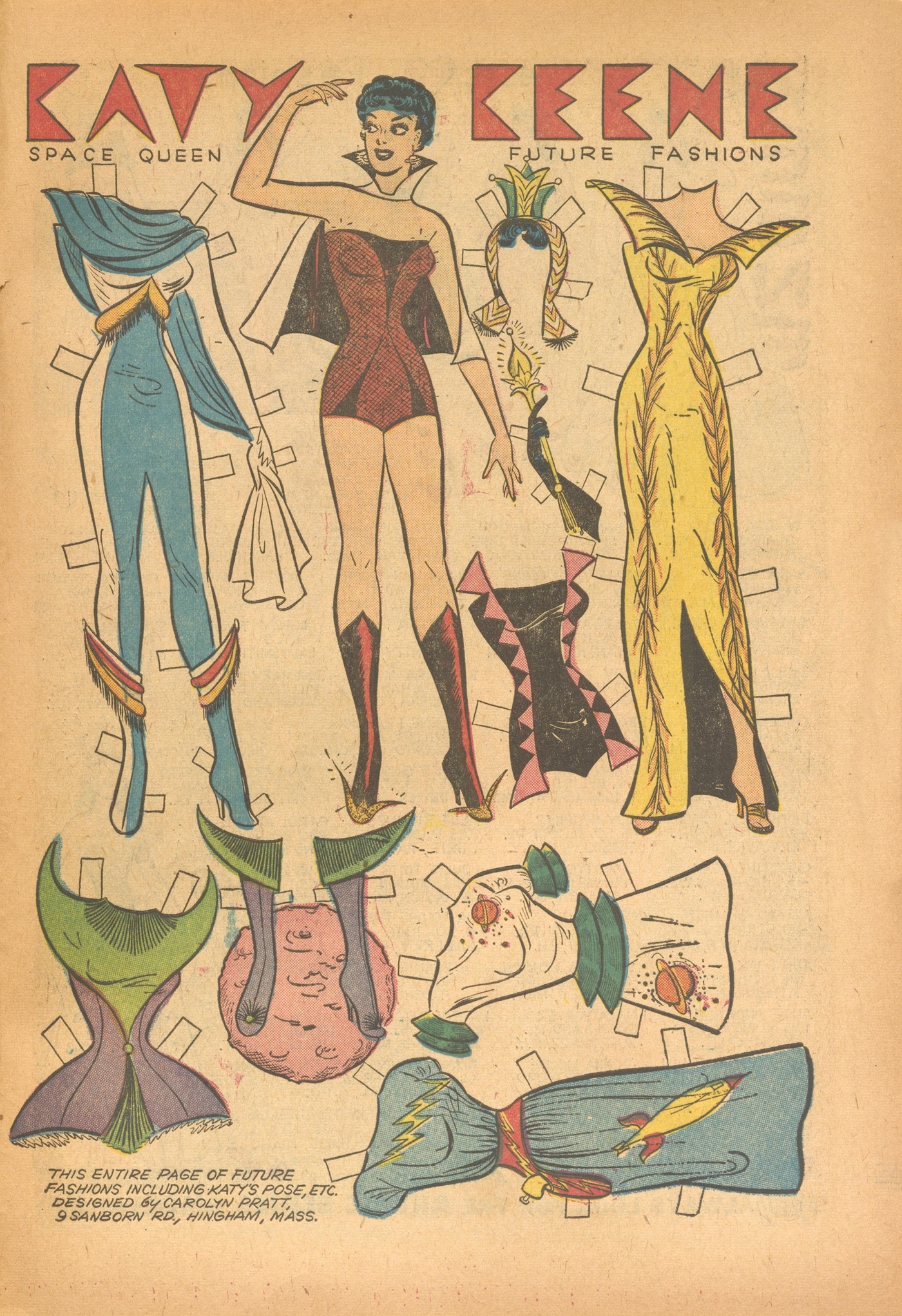 Read online Katy Keene Fashion Book comic -  Issue #14 - 33