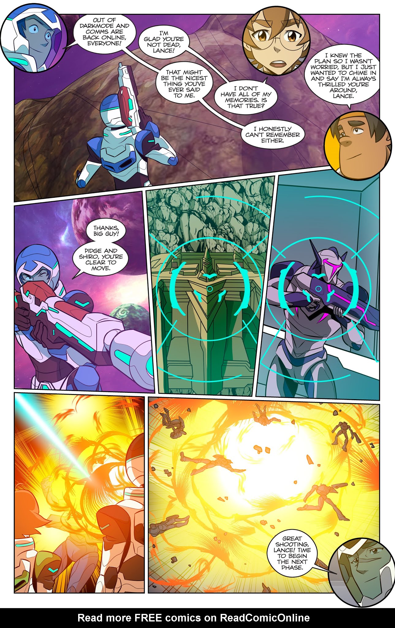 Read online Voltron Legendary Defender (2018) comic -  Issue #4 - 11
