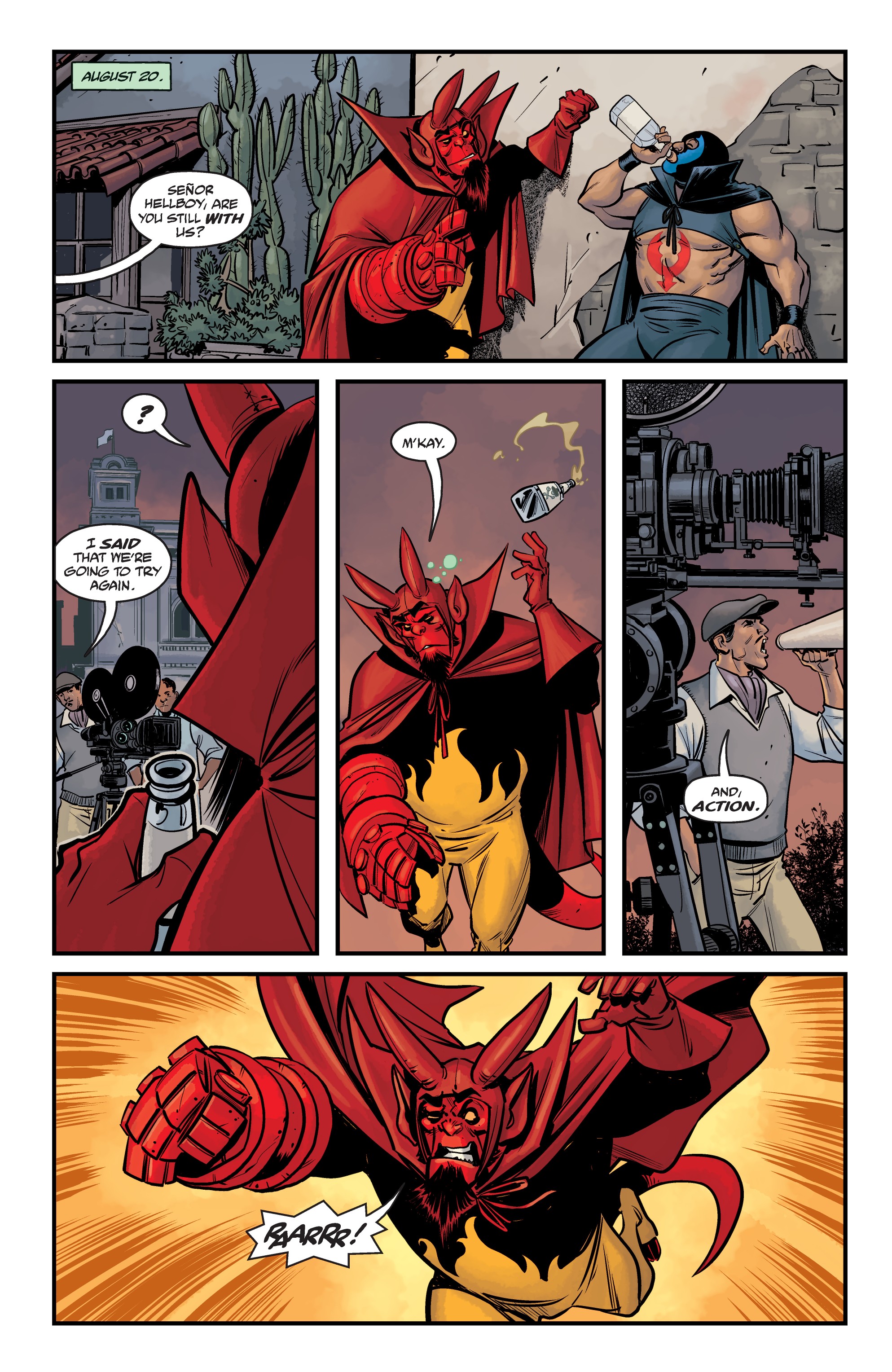 Read online Hellboy and the B.P.R.D. 1956 comic -  Issue #5 - 8
